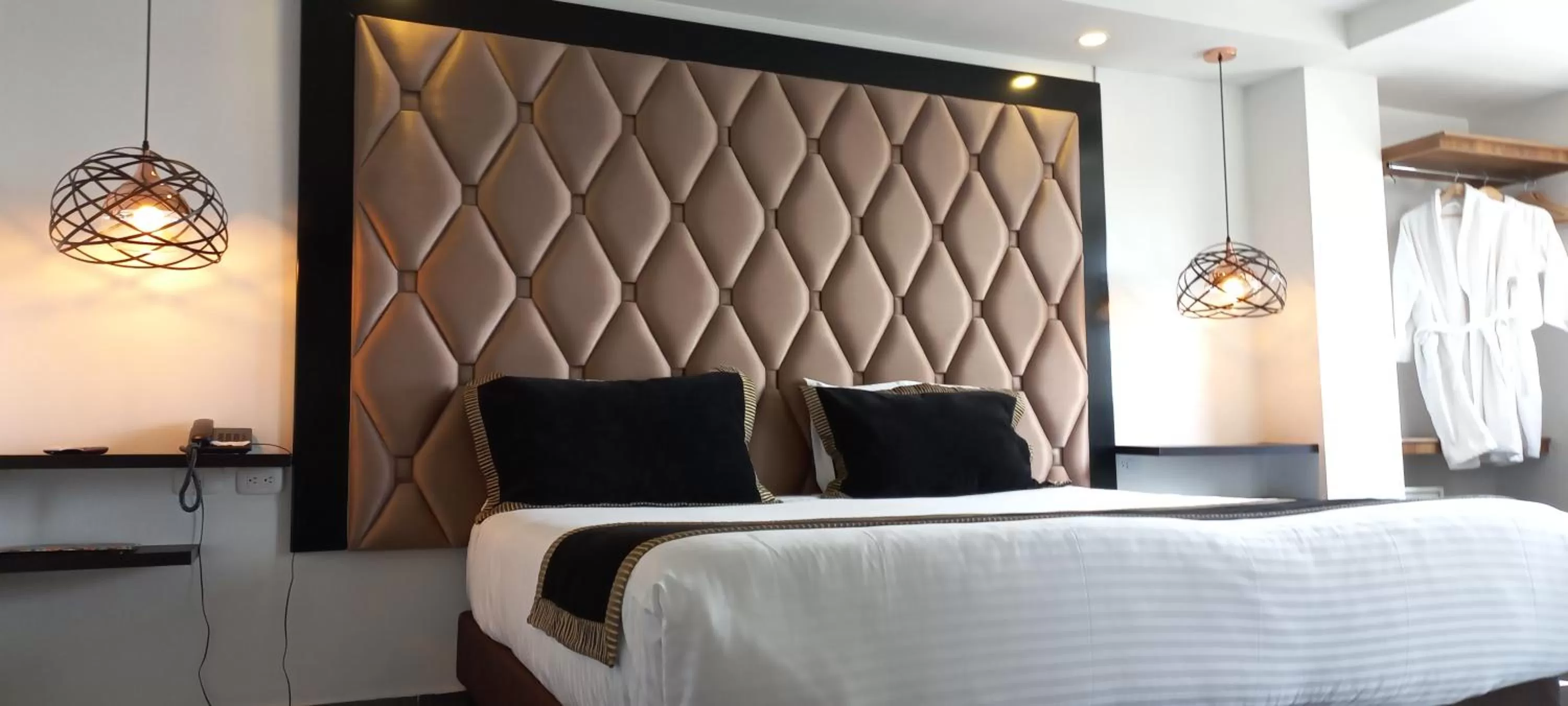 Bed in Hotel Bogota DC