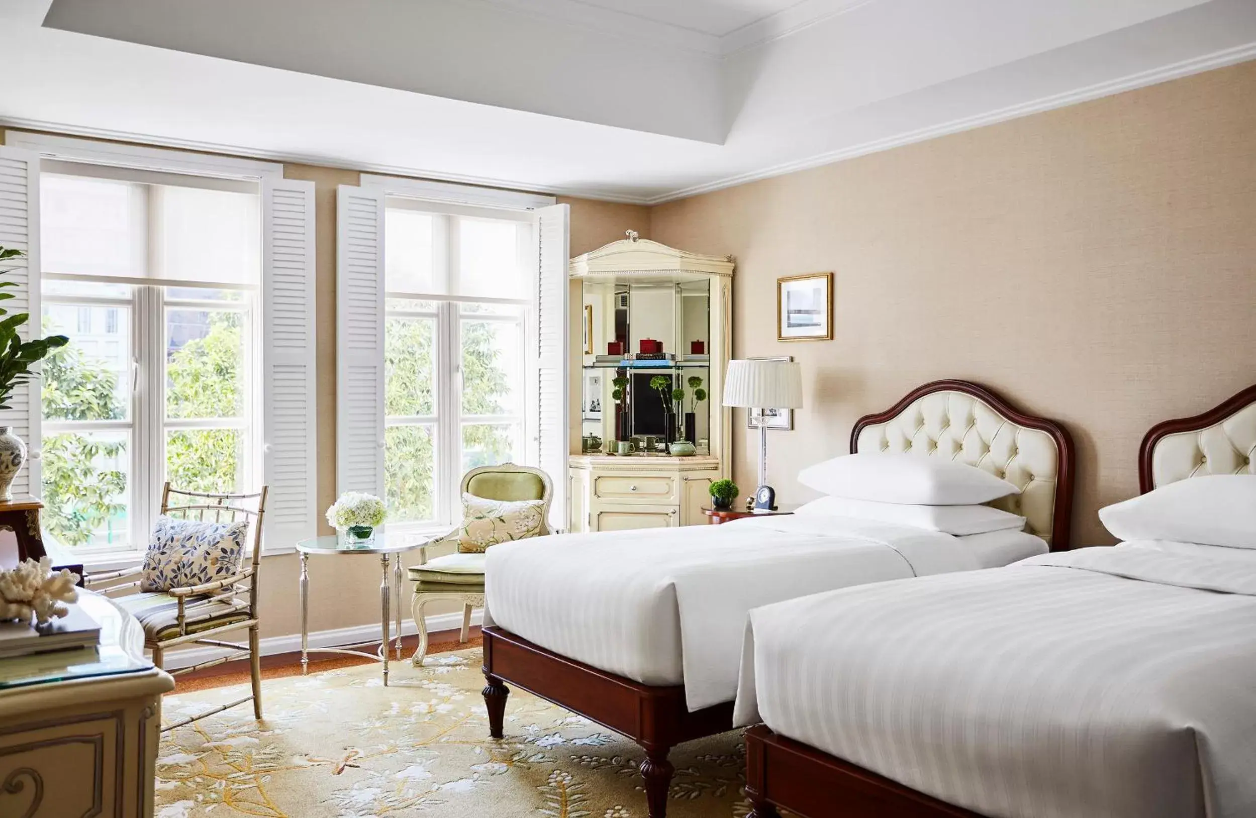 Twin Room with Garden View in Park Hyatt Saigon Twin Room with Garden View in Park Hyatt Saigon