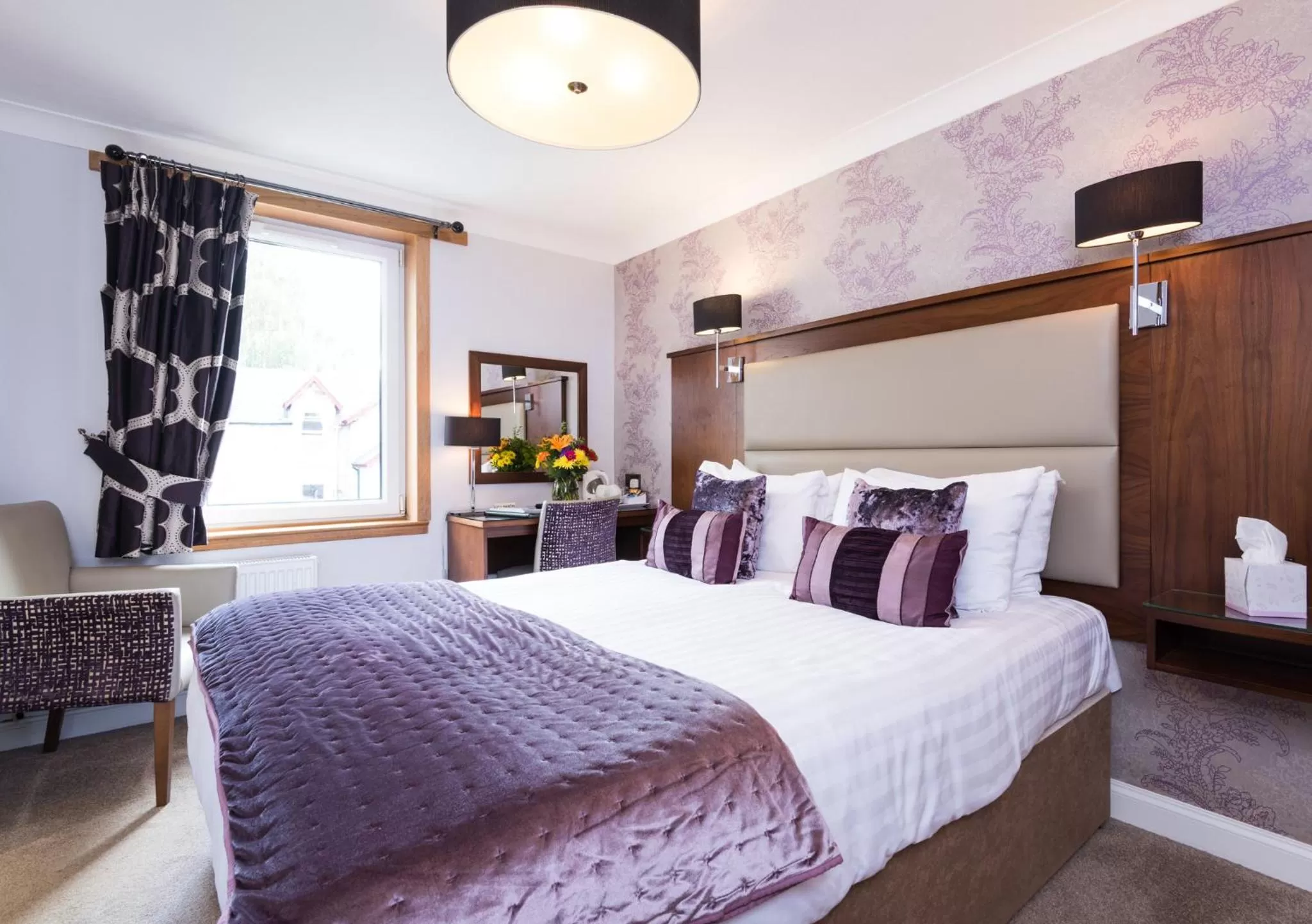 Bed in Rosehill Guest House