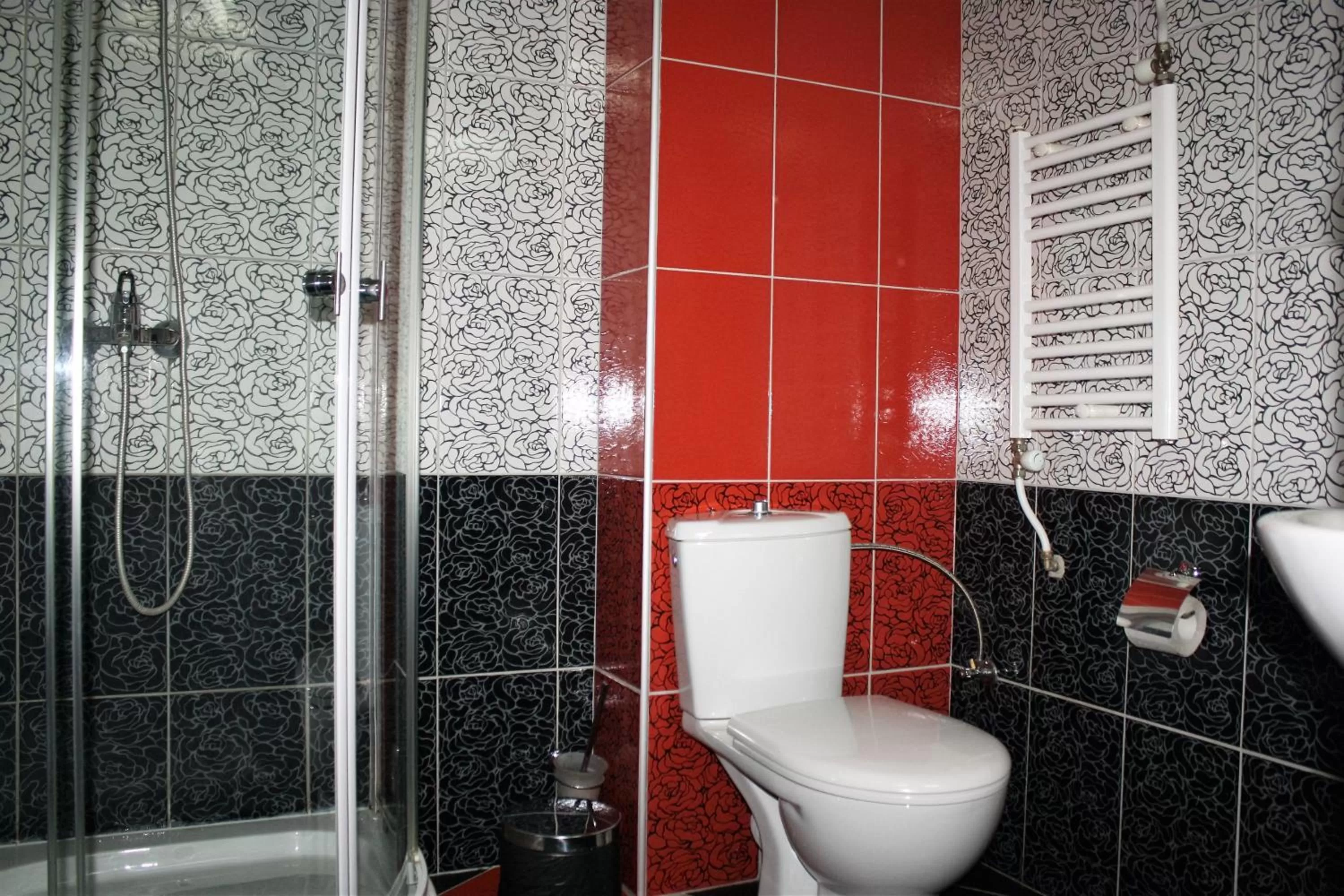 Toilet, Bathroom in Hotel Villa Verde