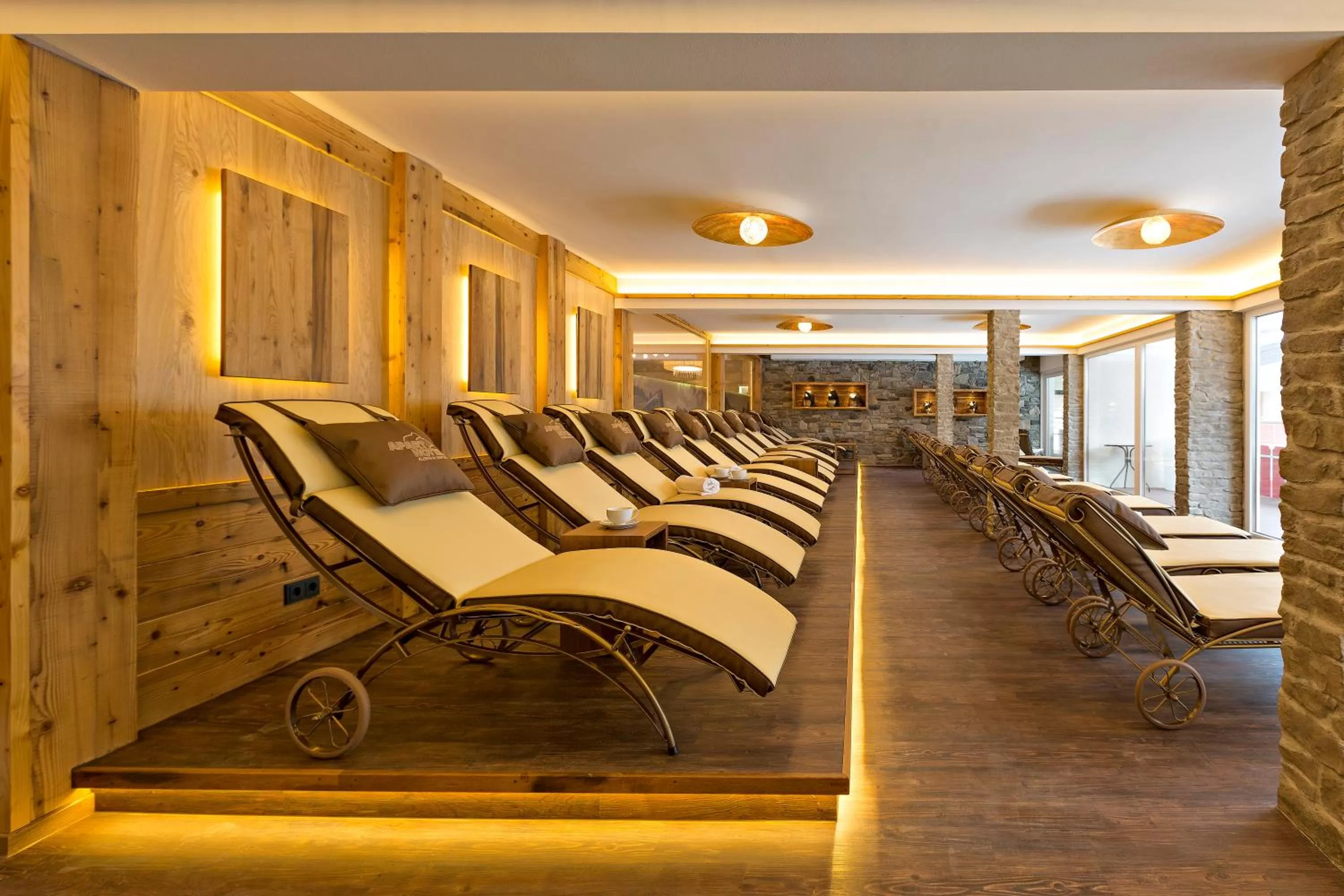 Spa and wellness centre/facilities in Aparthotel Kleinwalsertal