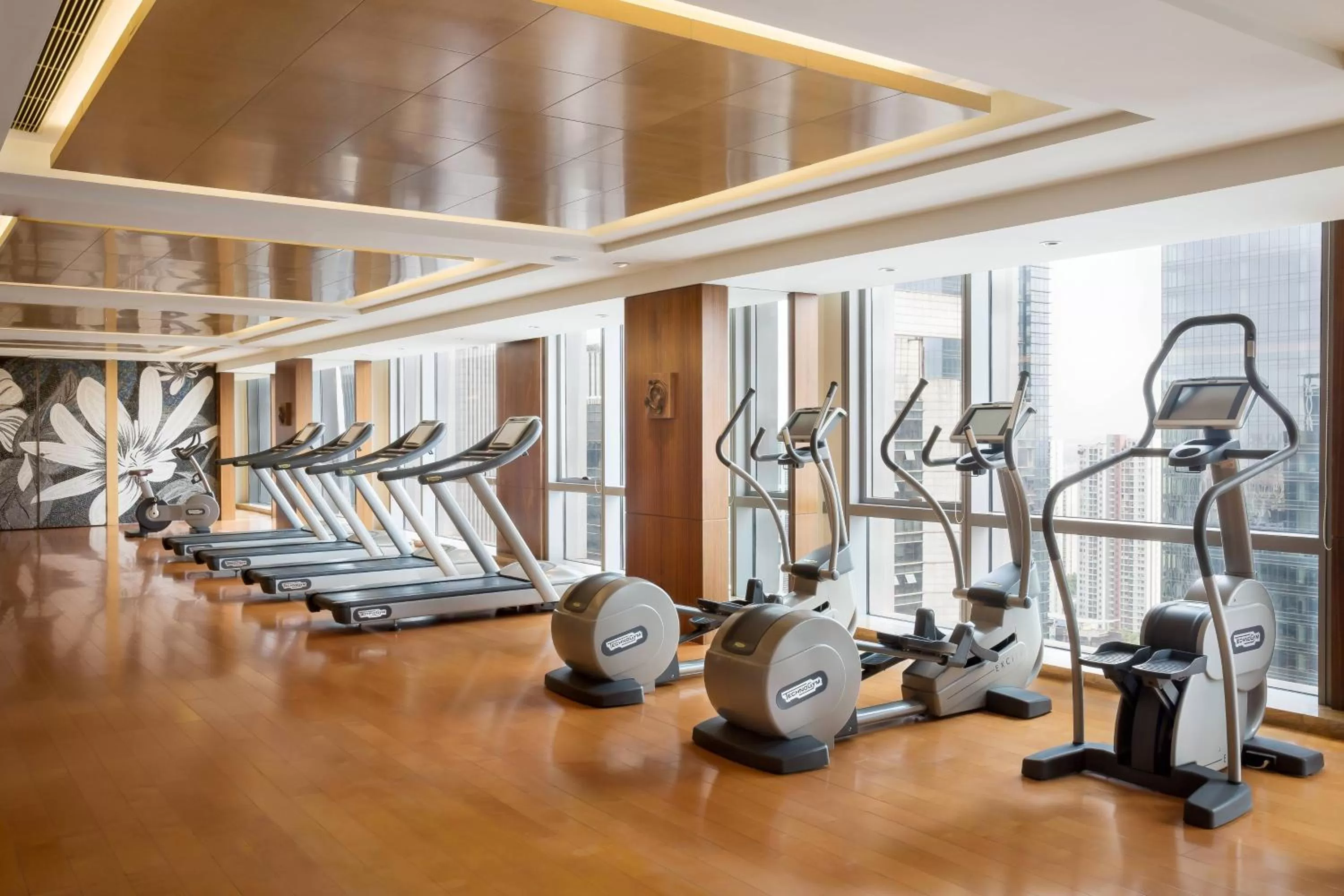 Fitness centre/facilities in Courtyard by Marriott Suzhou