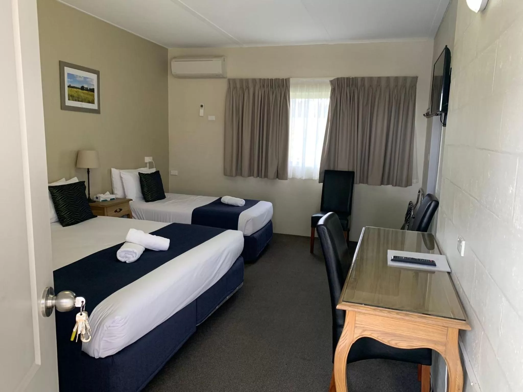 Bed in Gulgong Motel