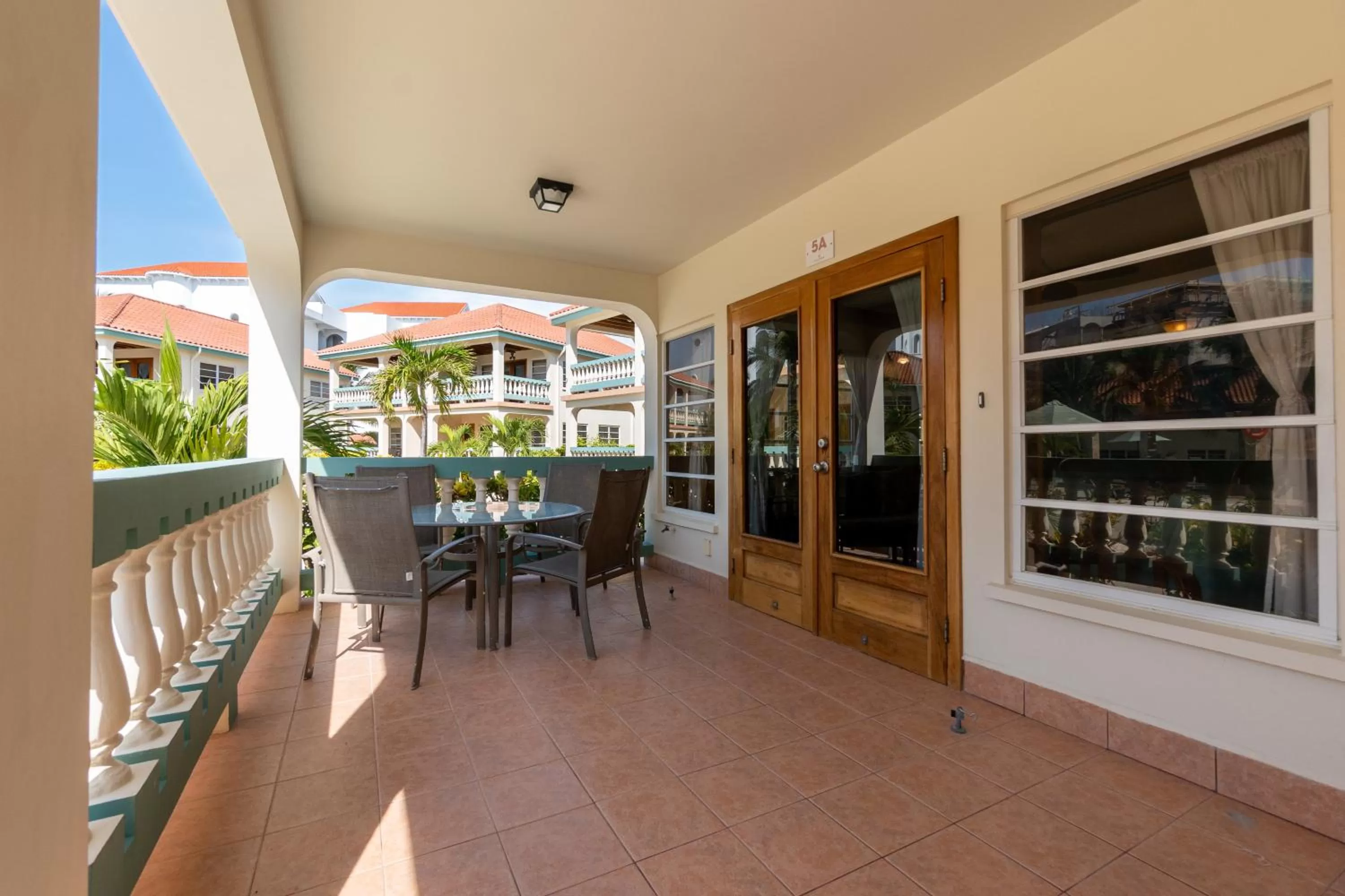 Balcony/Terrace in Belizean Shores Resort