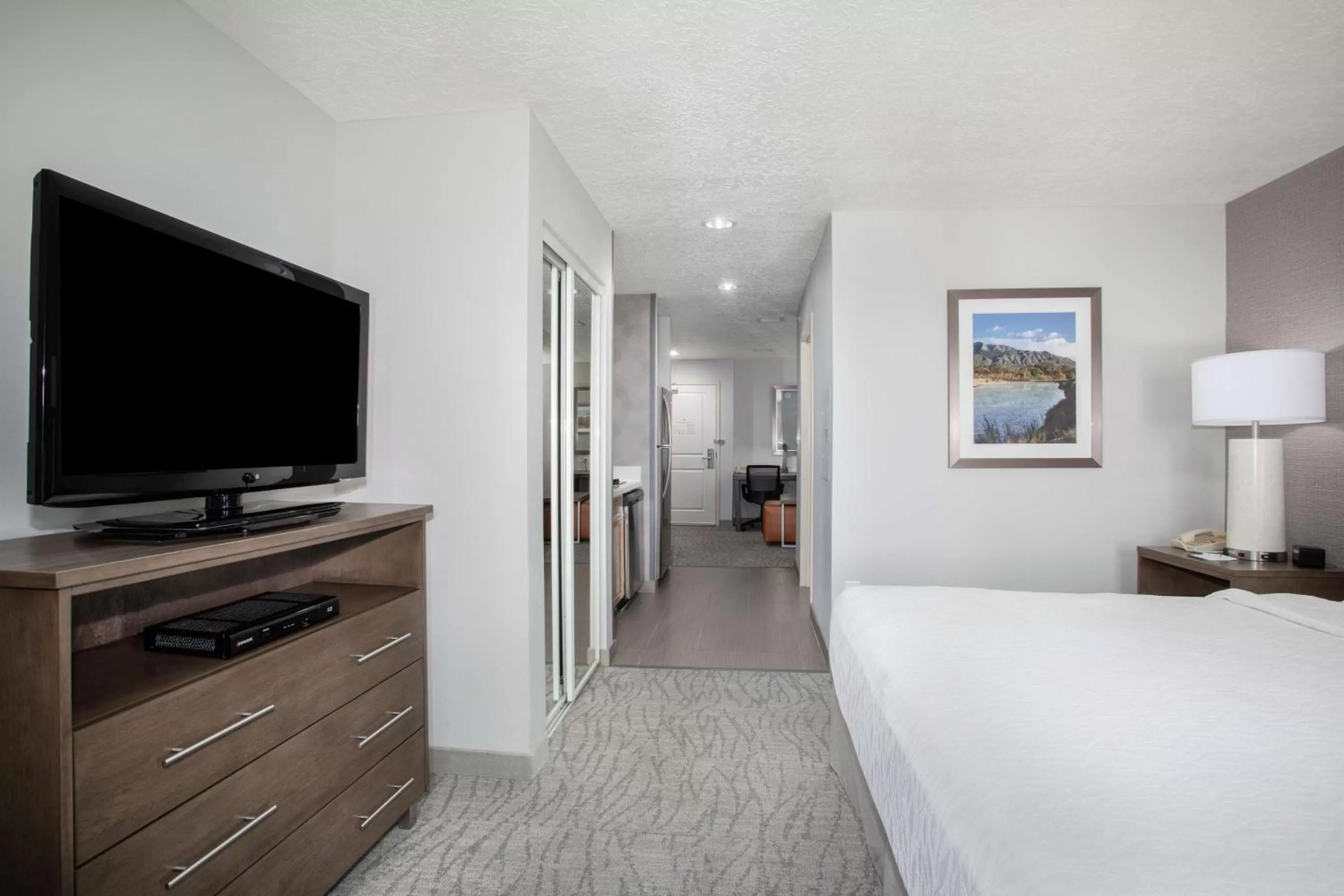 Bedroom, Bed in Homewood Suites by Hilton Albuquerque-Journal Center