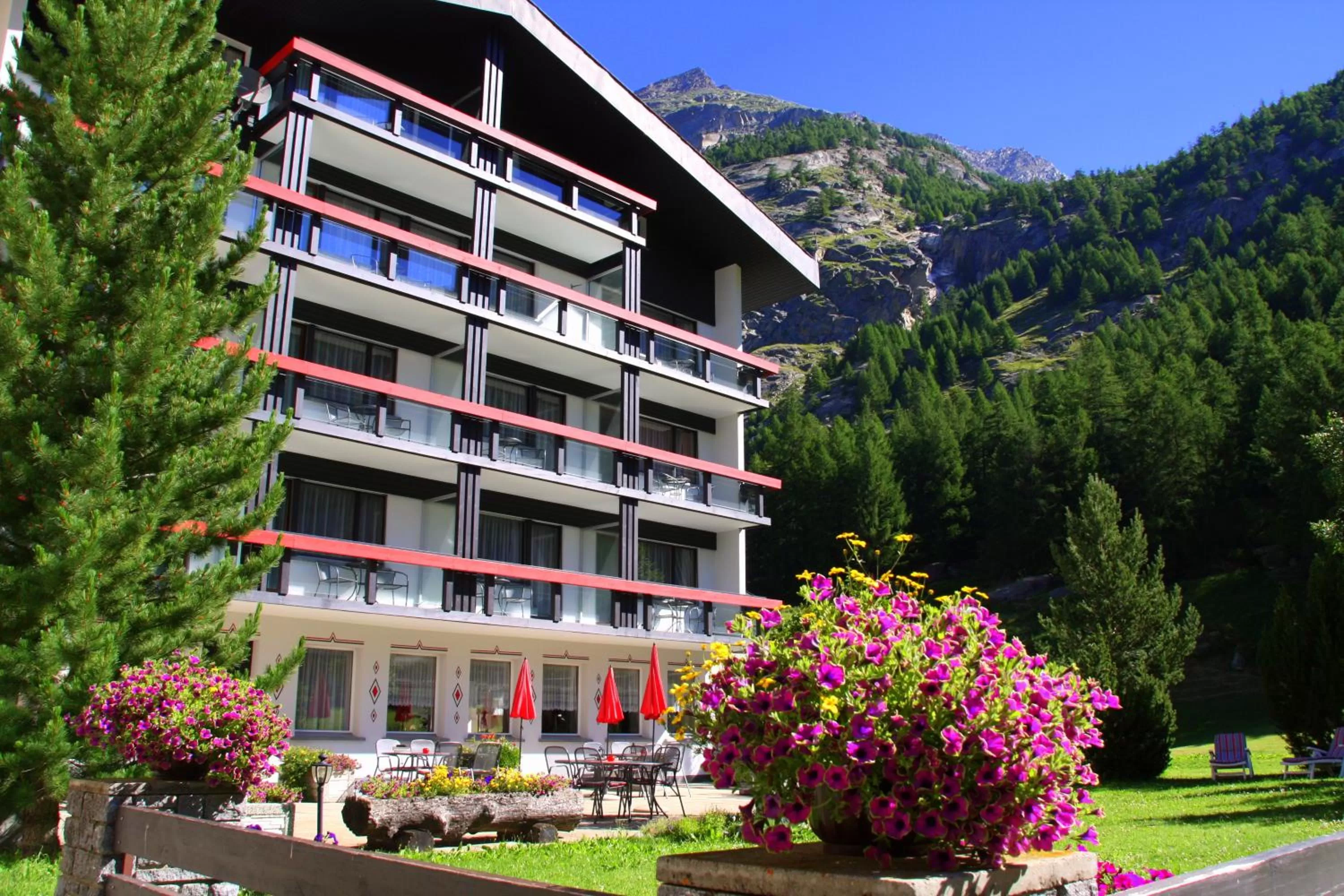 Property building in Hotel Alpenhof