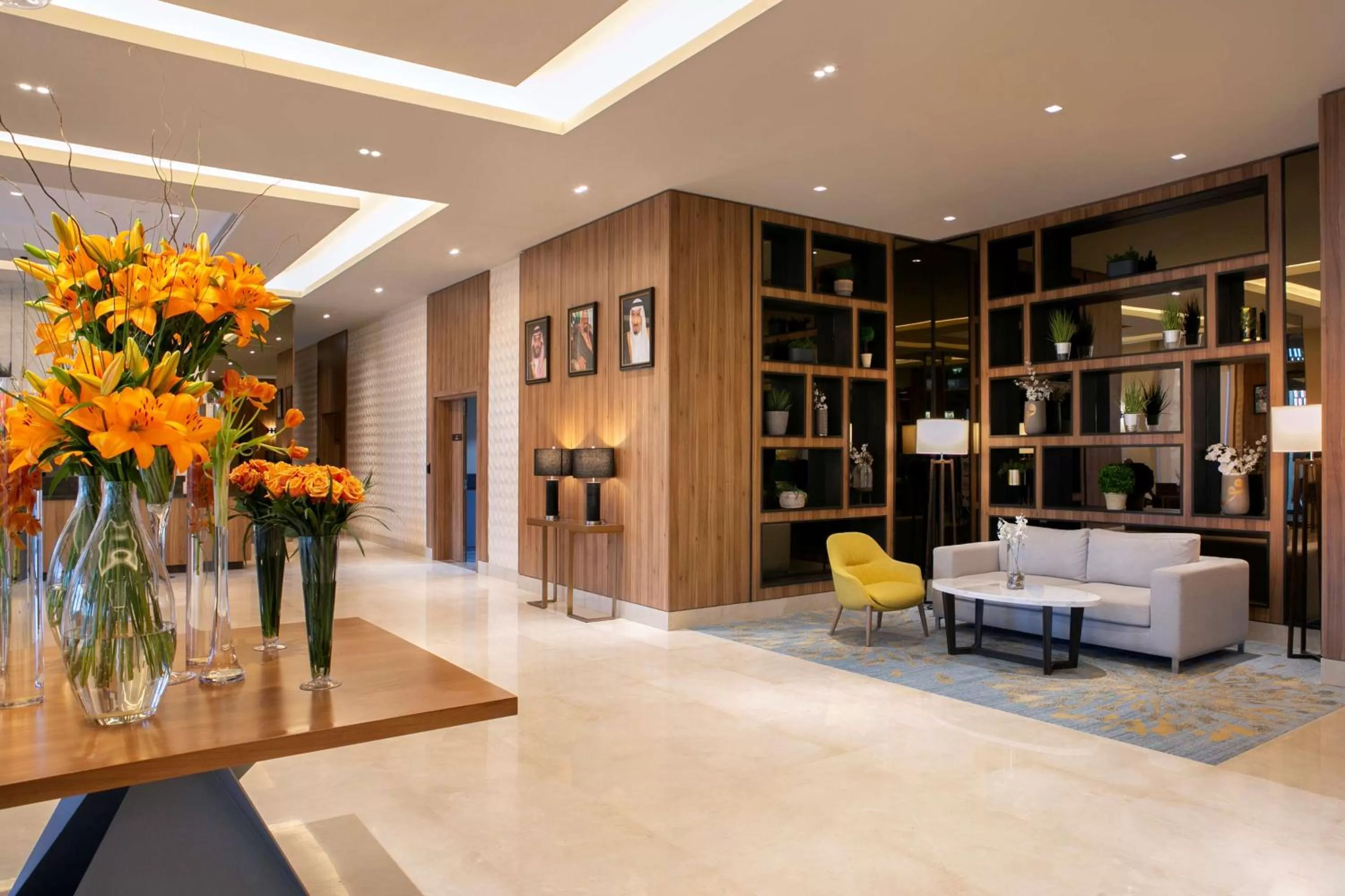Lobby or reception in Hilton Garden Inn Riyadh Financial District