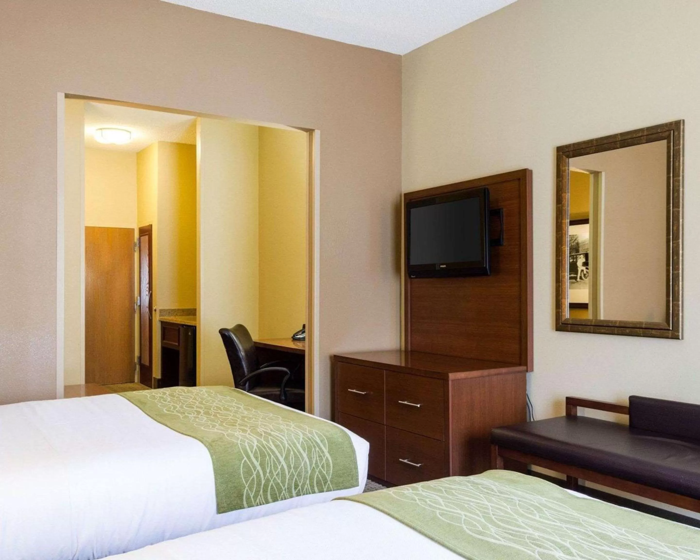 Photo of the whole room, Bed in Comfort Suites Starkville