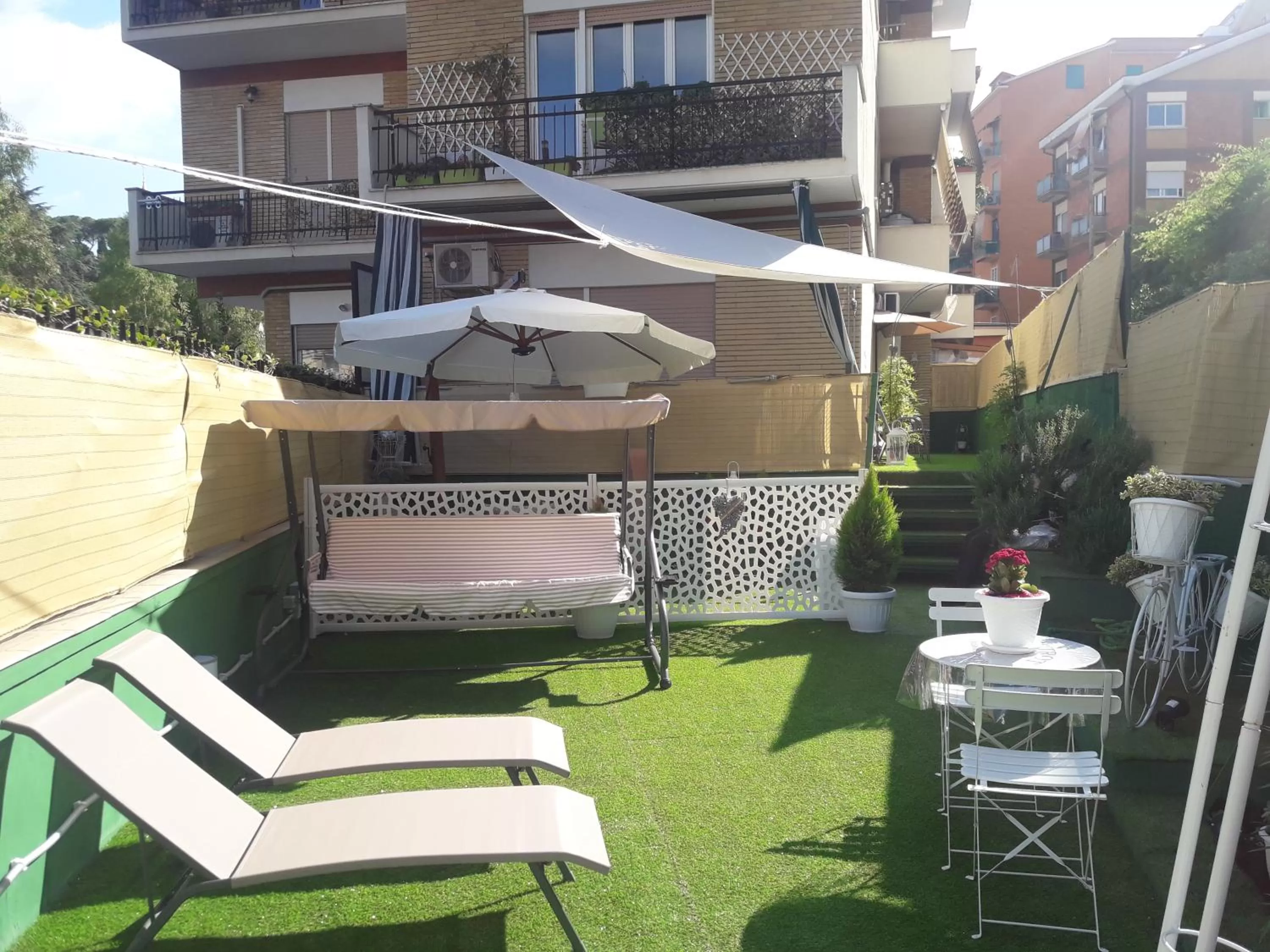 Bird's eye view in San Pietro Shabby Chic Apartment