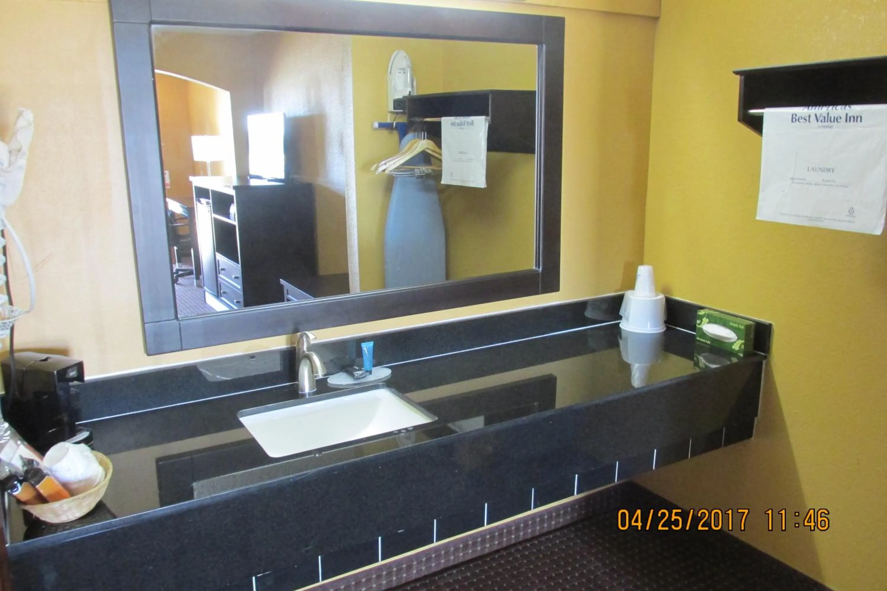 Bathroom in Americas Best Value Inn Byram