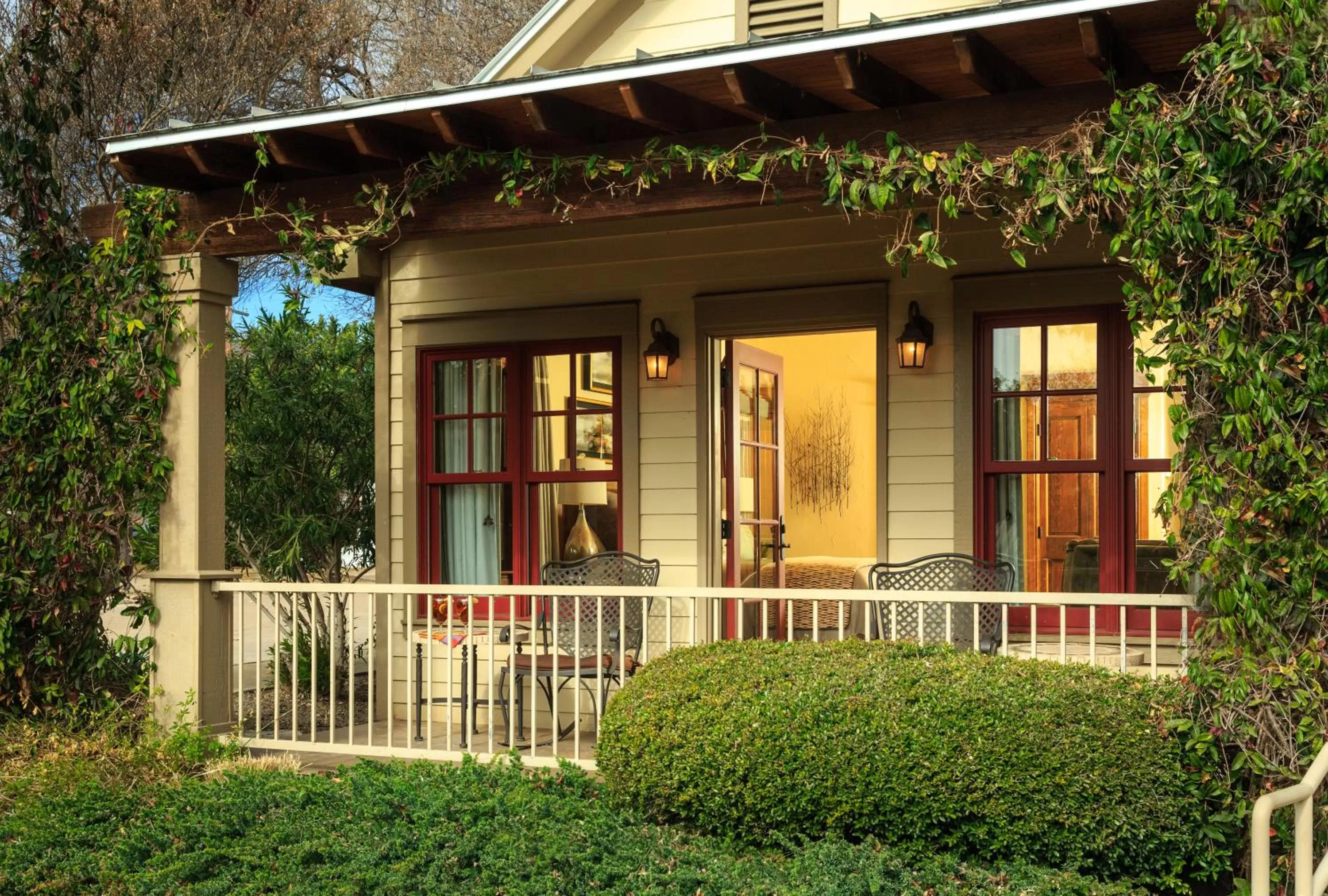 Patio in Inn on Lake Granbury a Boutique Hotel