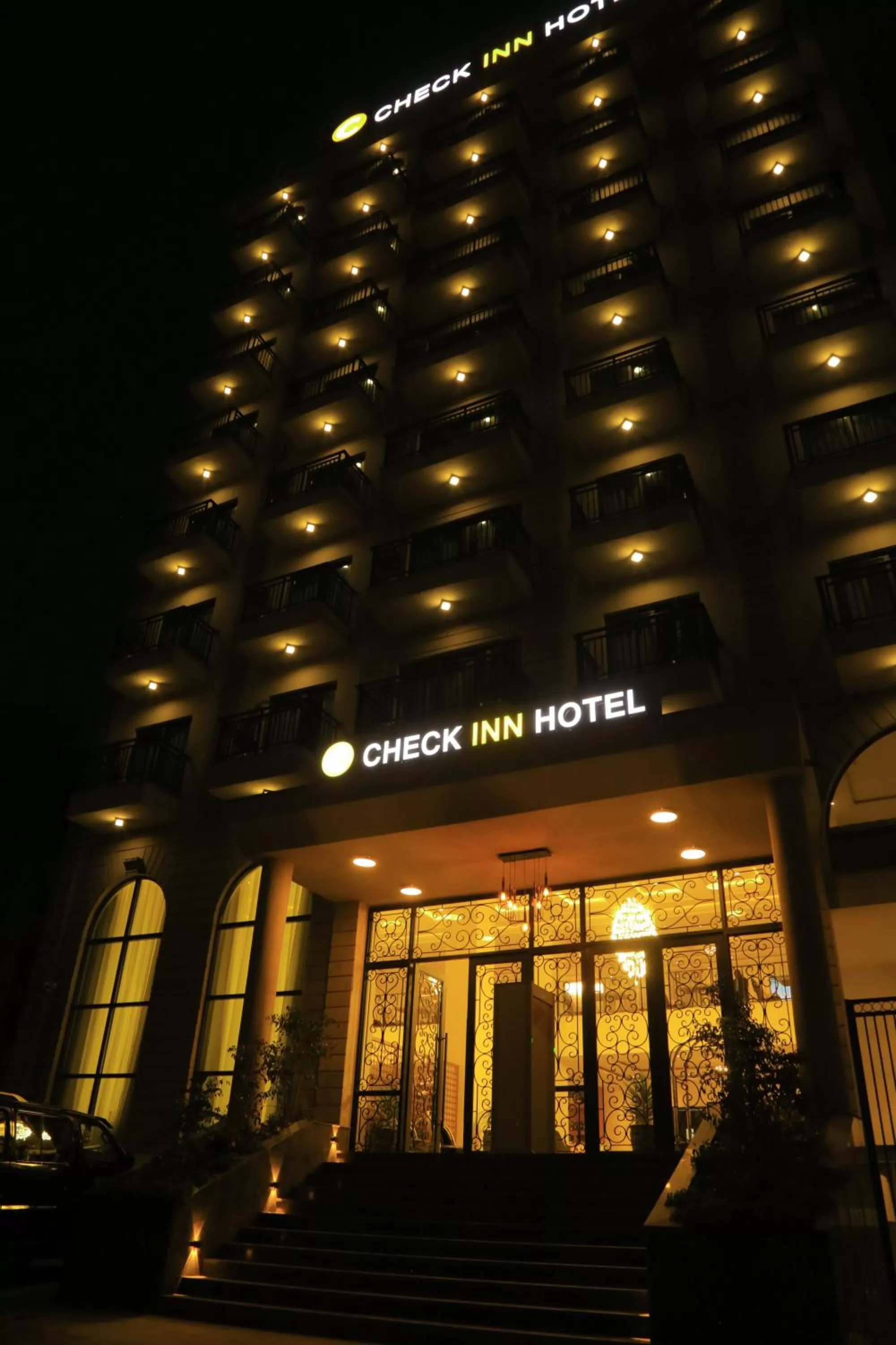 Facade/entrance in Check Inn Hotel Addis Ababa