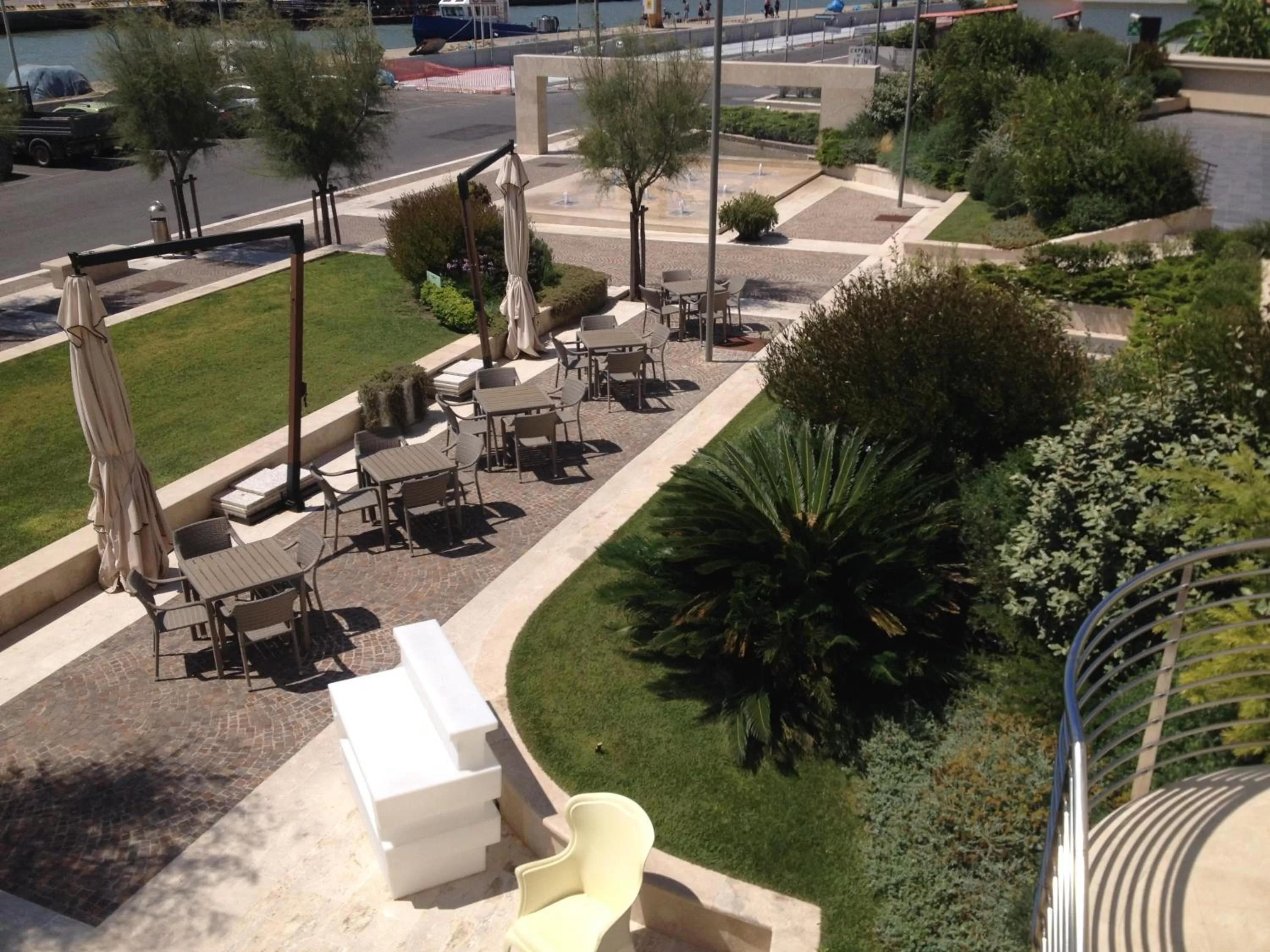 Balcony/Terrace in Hotel Tiber