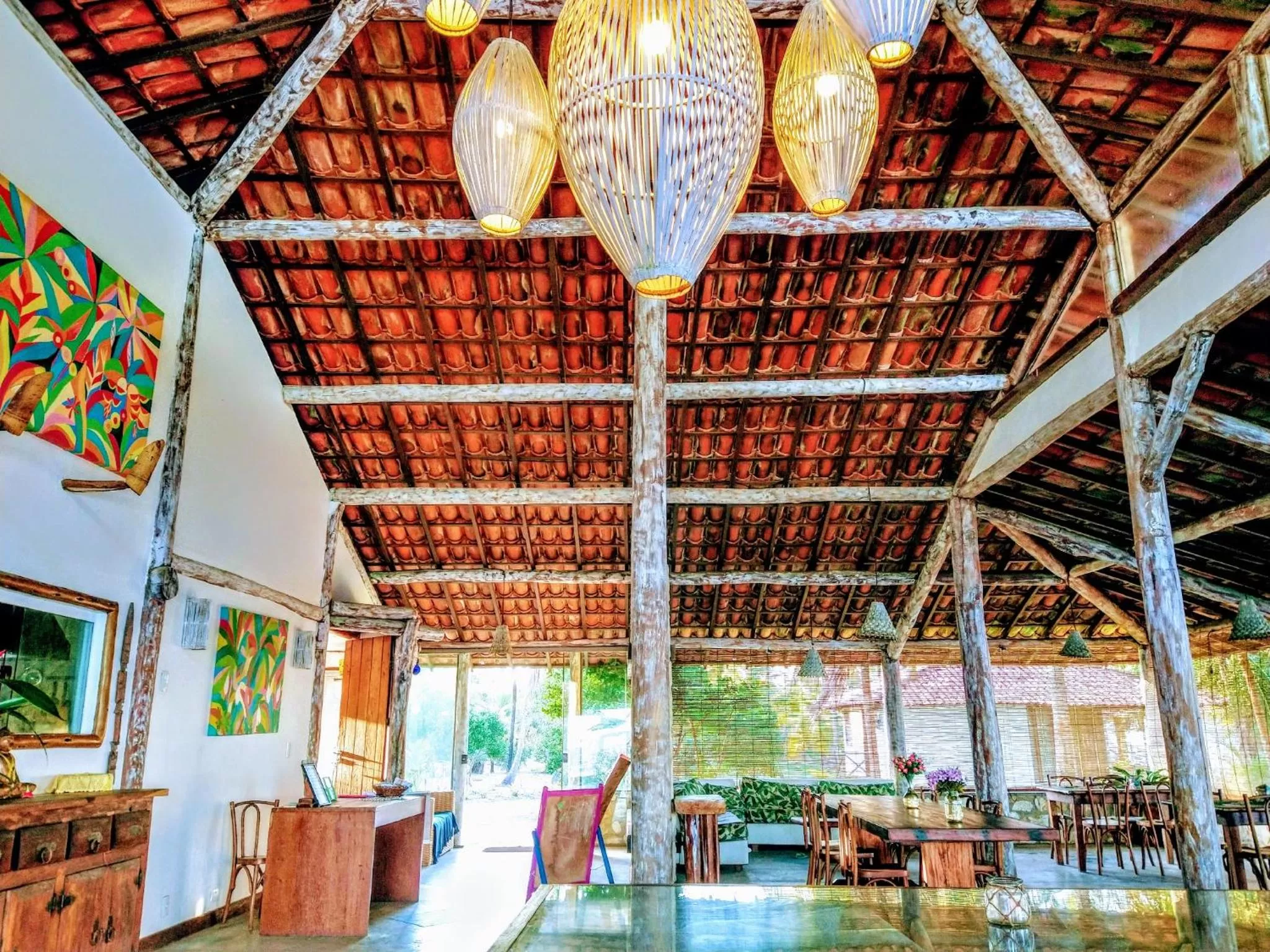 Restaurant/places to eat in Pousada Bahia Boa