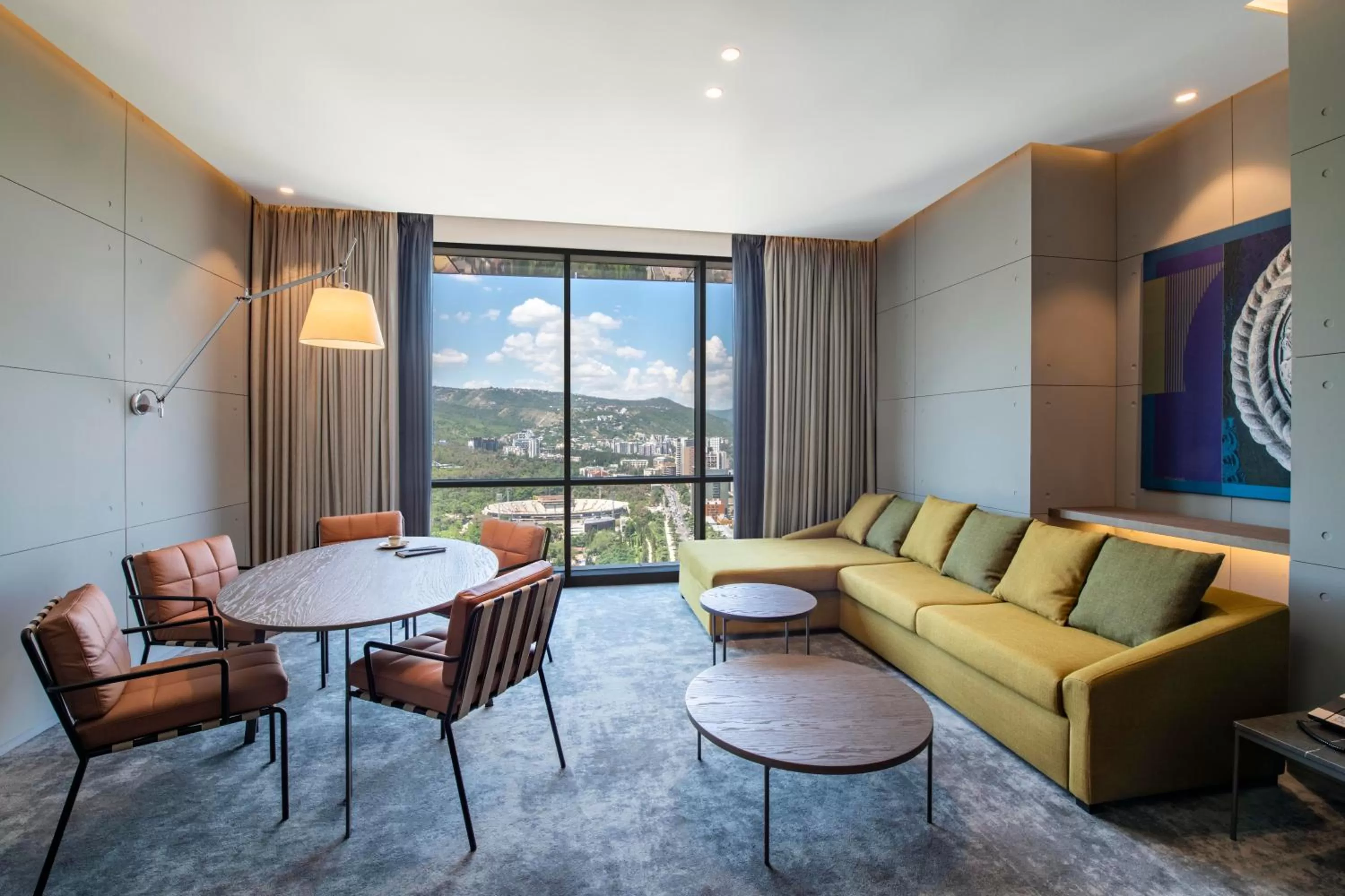 Living room in Pullman Tbilisi Axis Towers