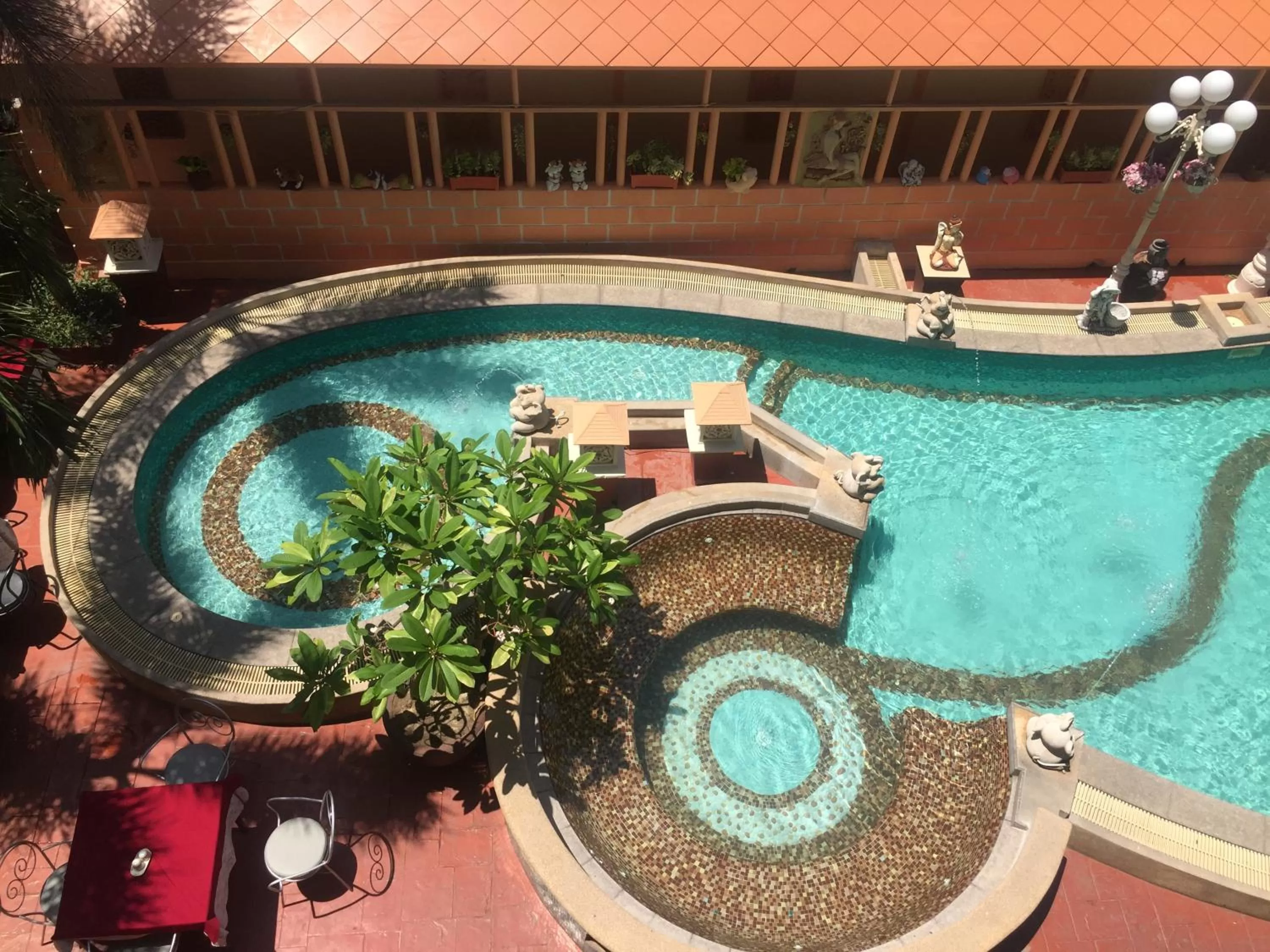 Pool view in Wannara Hotel Hua Hin