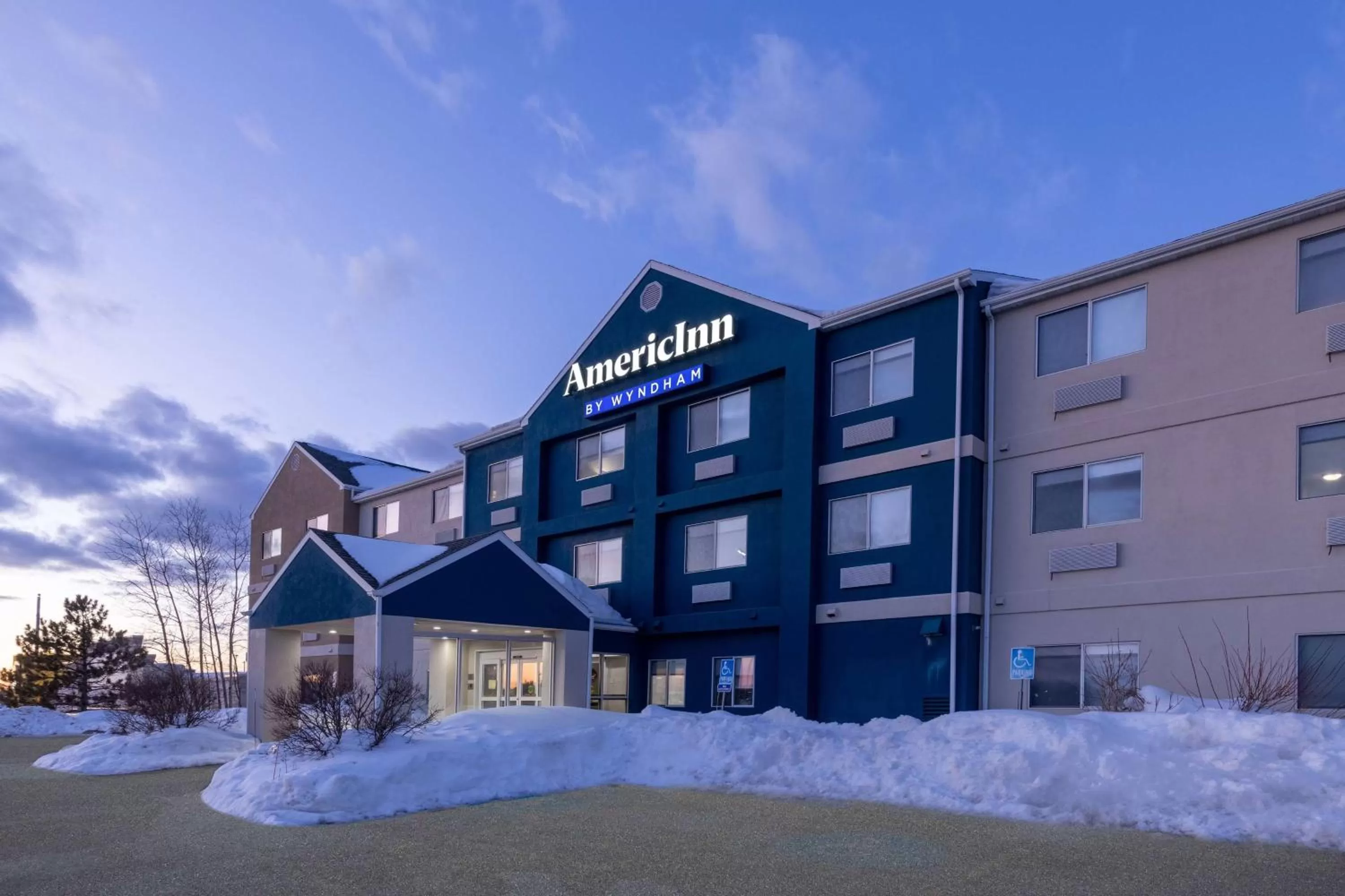 Property building in AmericInn by Wyndham Duluth