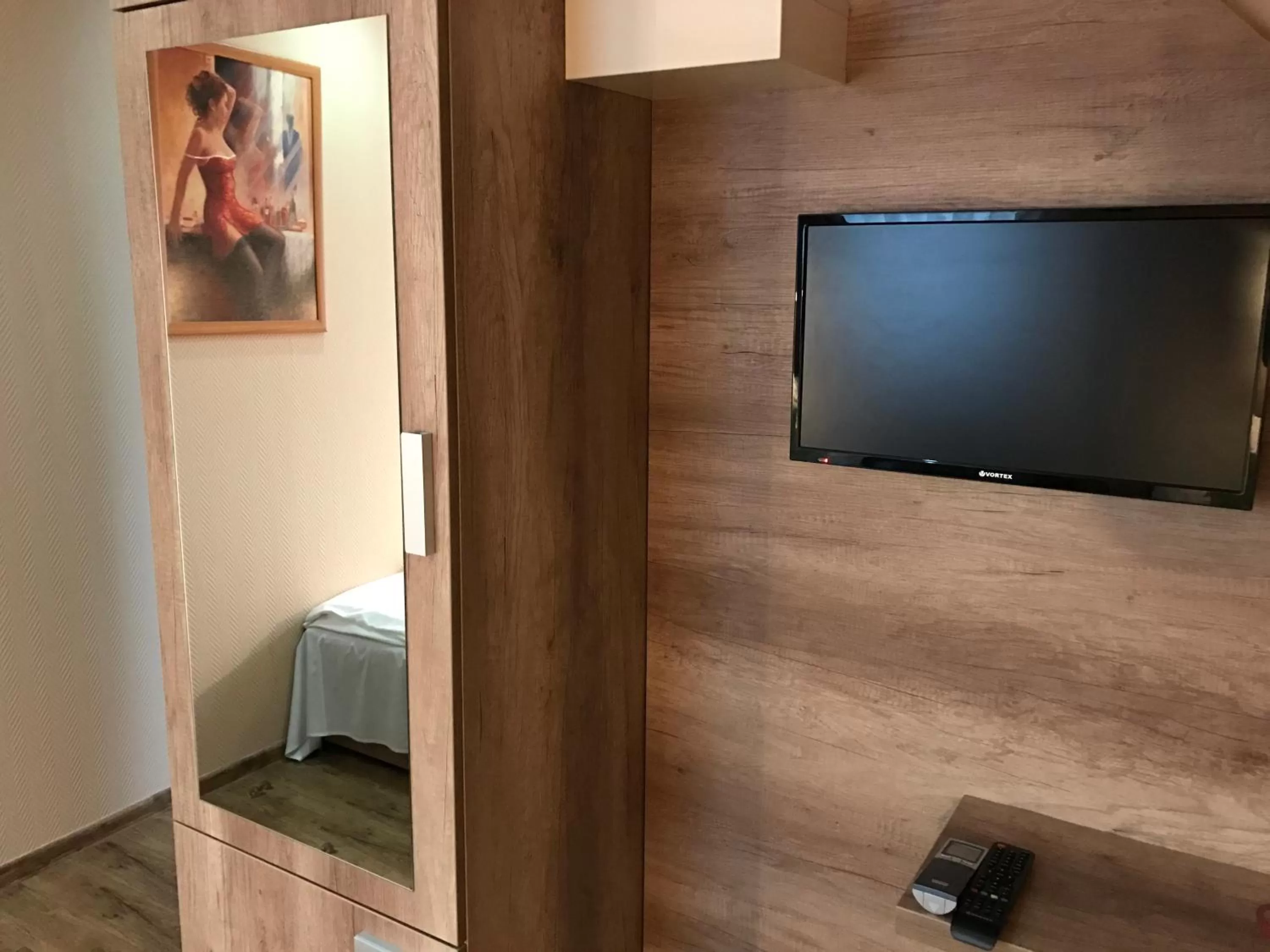 TV/Entertainment Center in Abszolút Hotel és Panzió