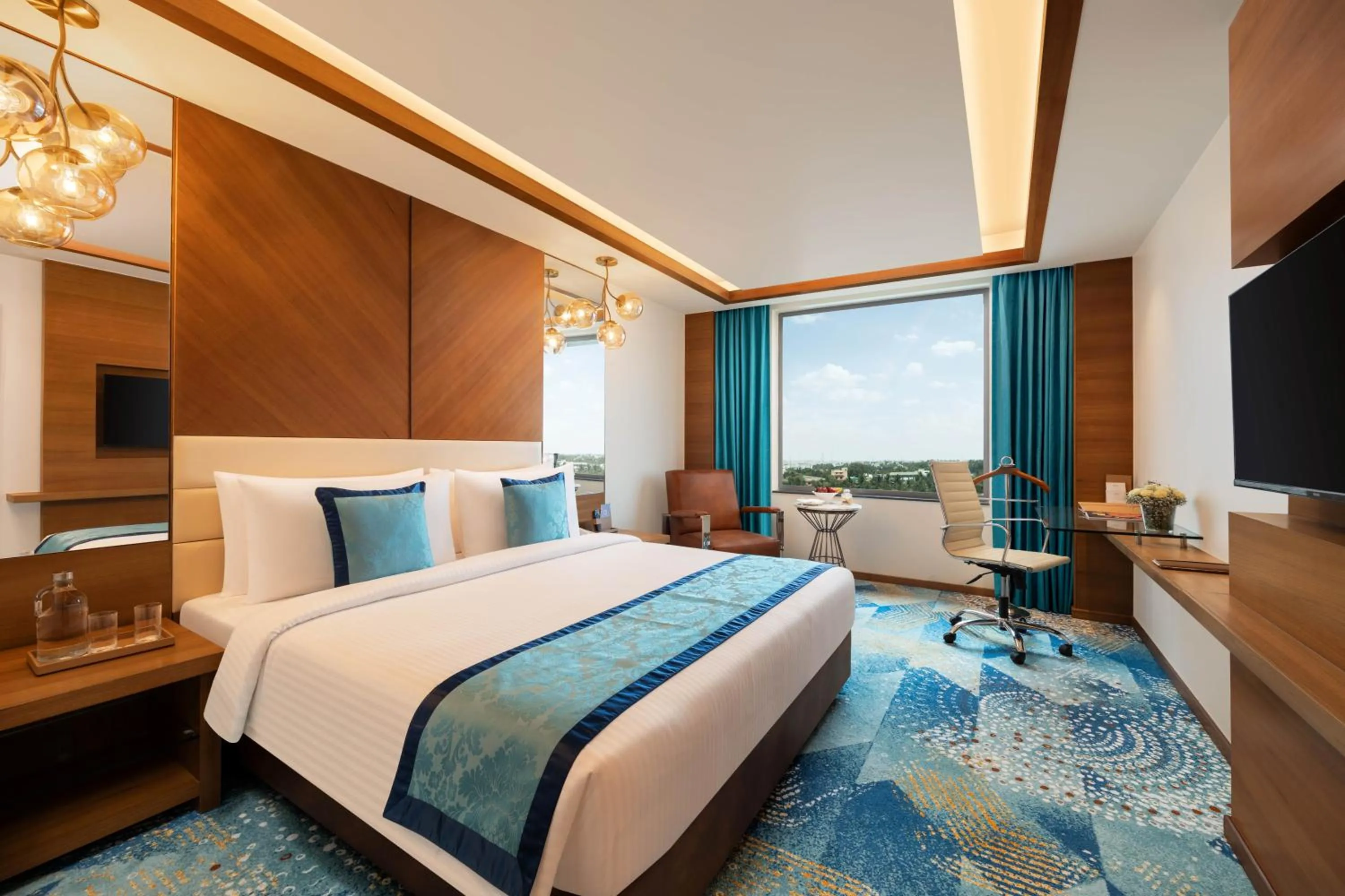 Bedroom, Bed in Fortune Park, Tiruppur - Member ITC Hotels' Group