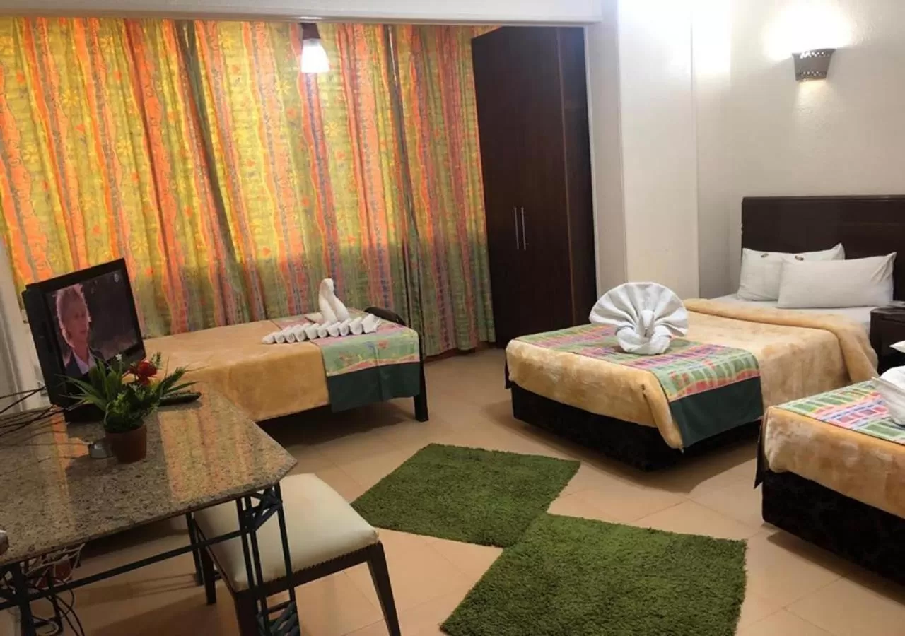 Bedroom, Bed in bonne villa