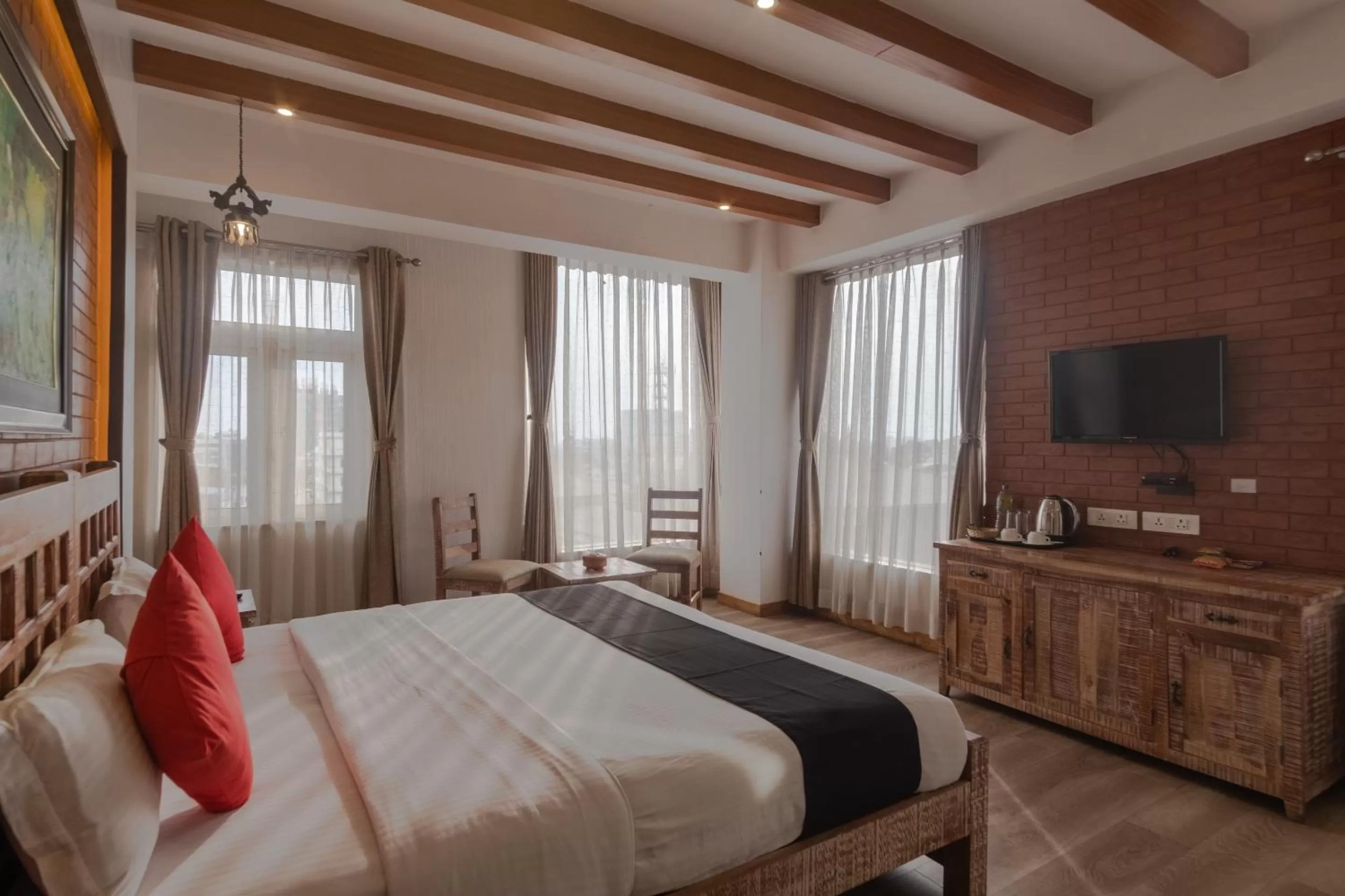 Bedroom, Bed in Swornim Boutique Hotel Kathmandu