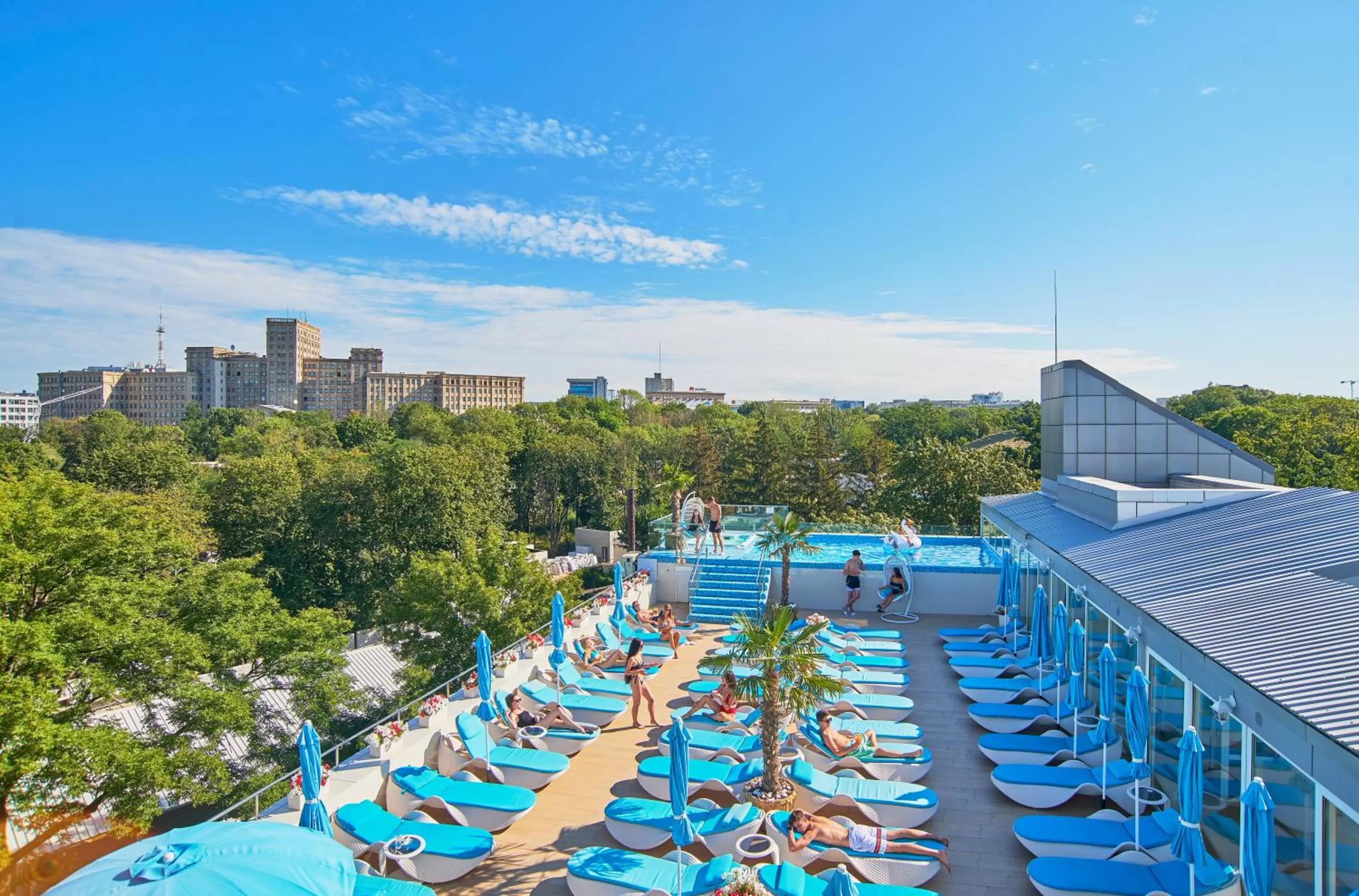 Day, Pool View in Hotel & Spa NEMO with dolphins