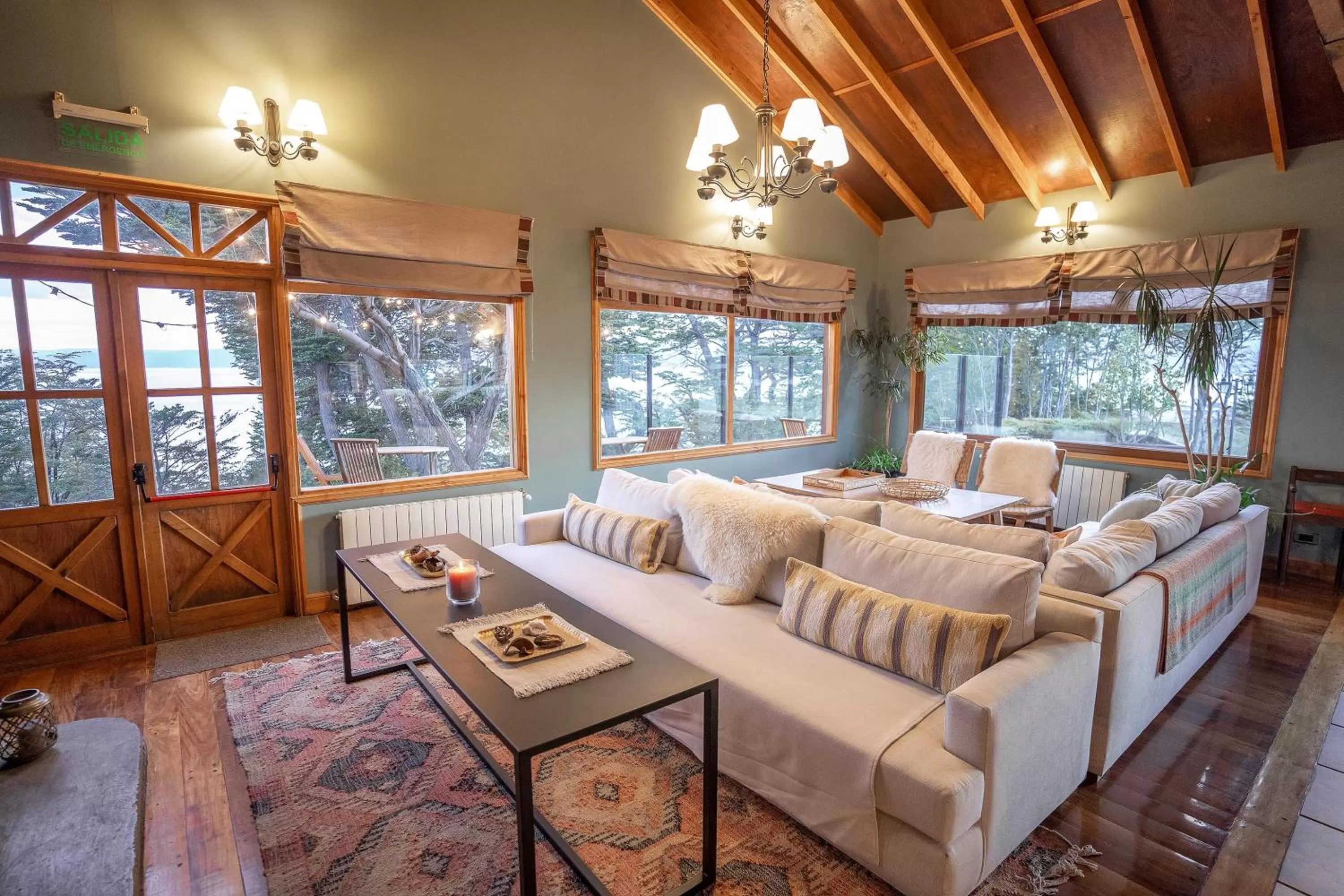 Living room in Los Ñires Ushuaia