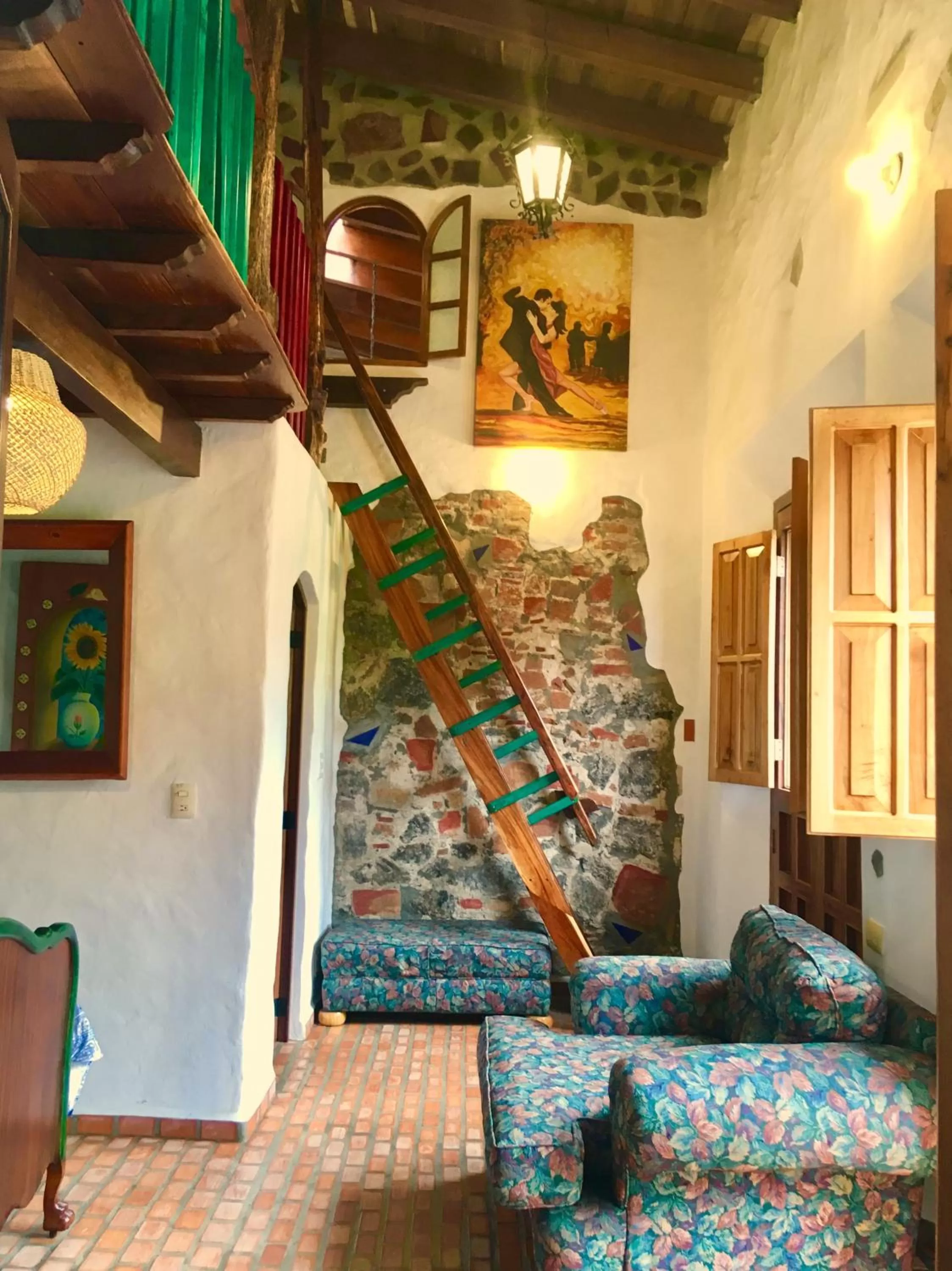 Living room in Casa Miguel Arcangel