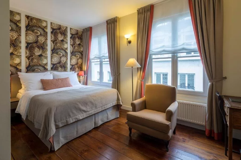 Bed in Hotel 'T Sandt