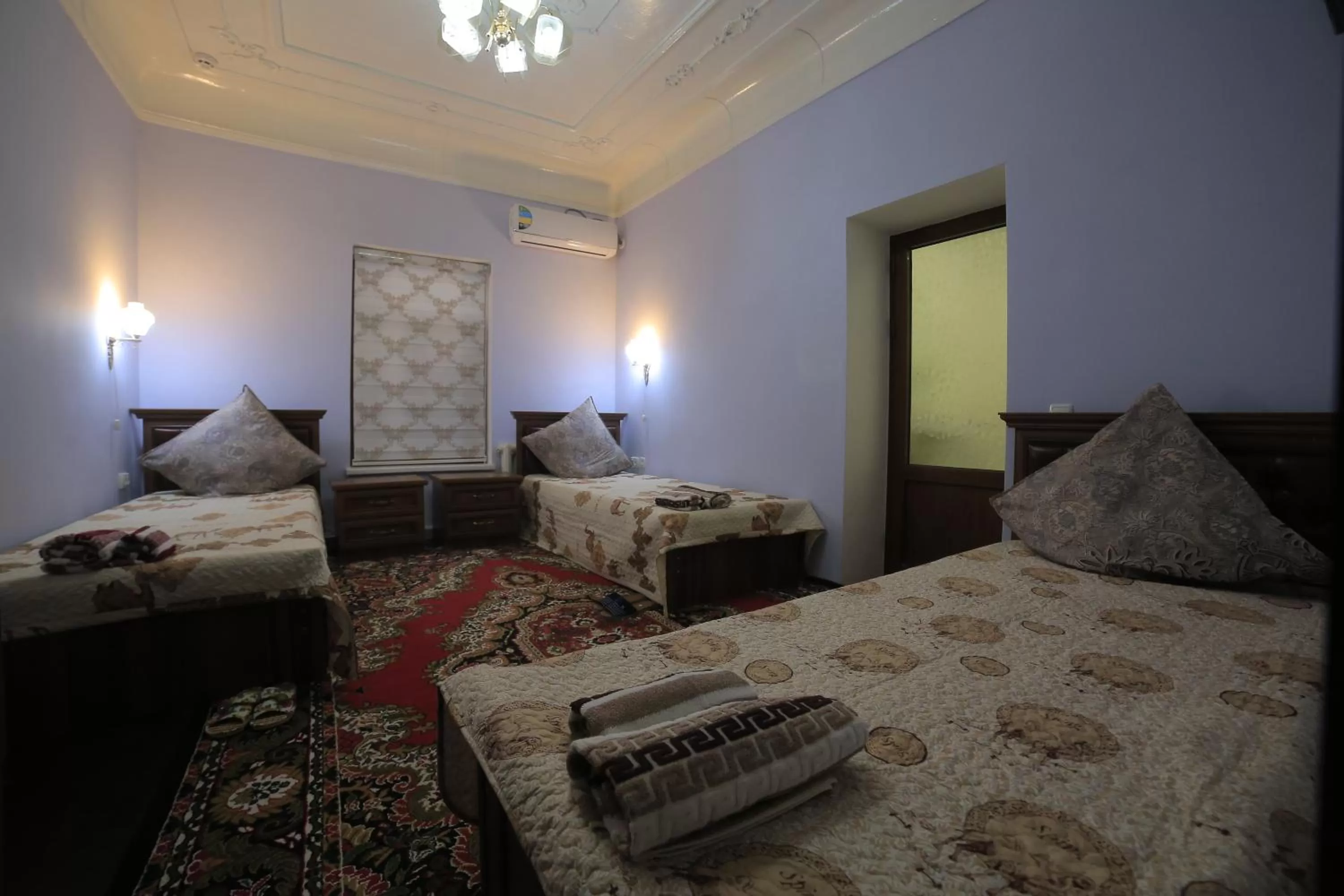 Photo of the whole room, Bed in Alliance hotel bukhara