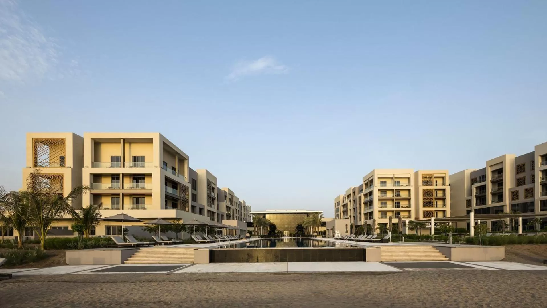 Property building in Kempinski Hotel Muscat
