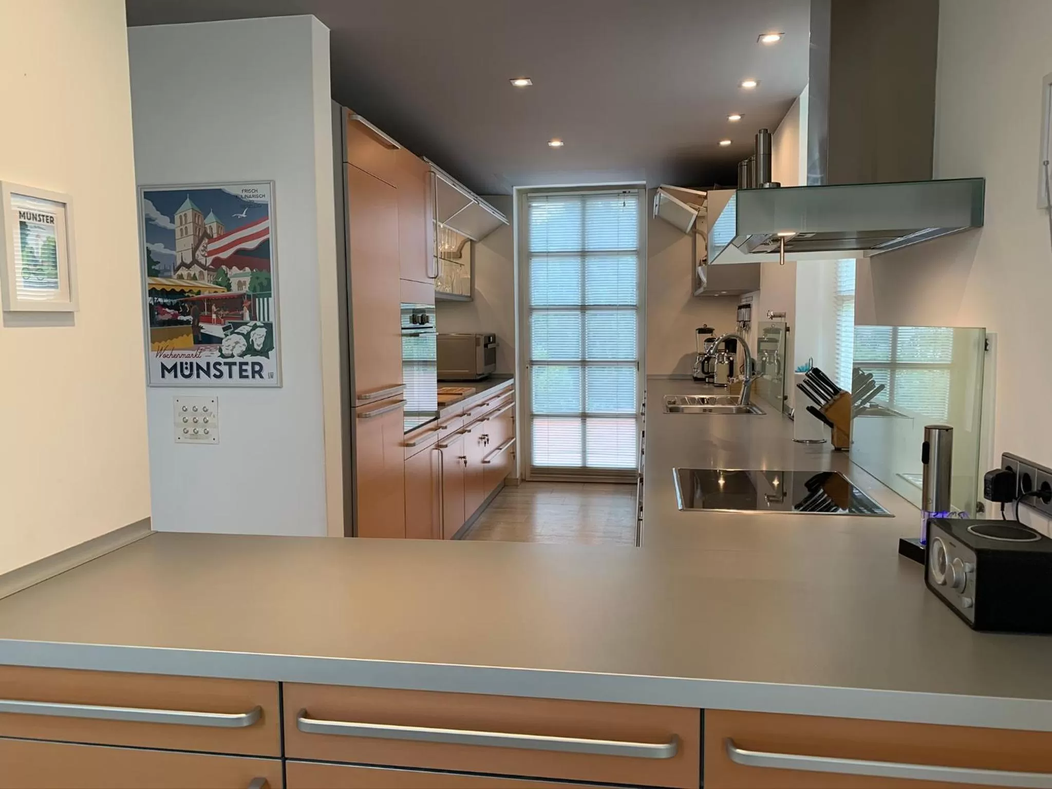 Kitchen/Kitchenette in Park-Lodge Am Rohrbusch