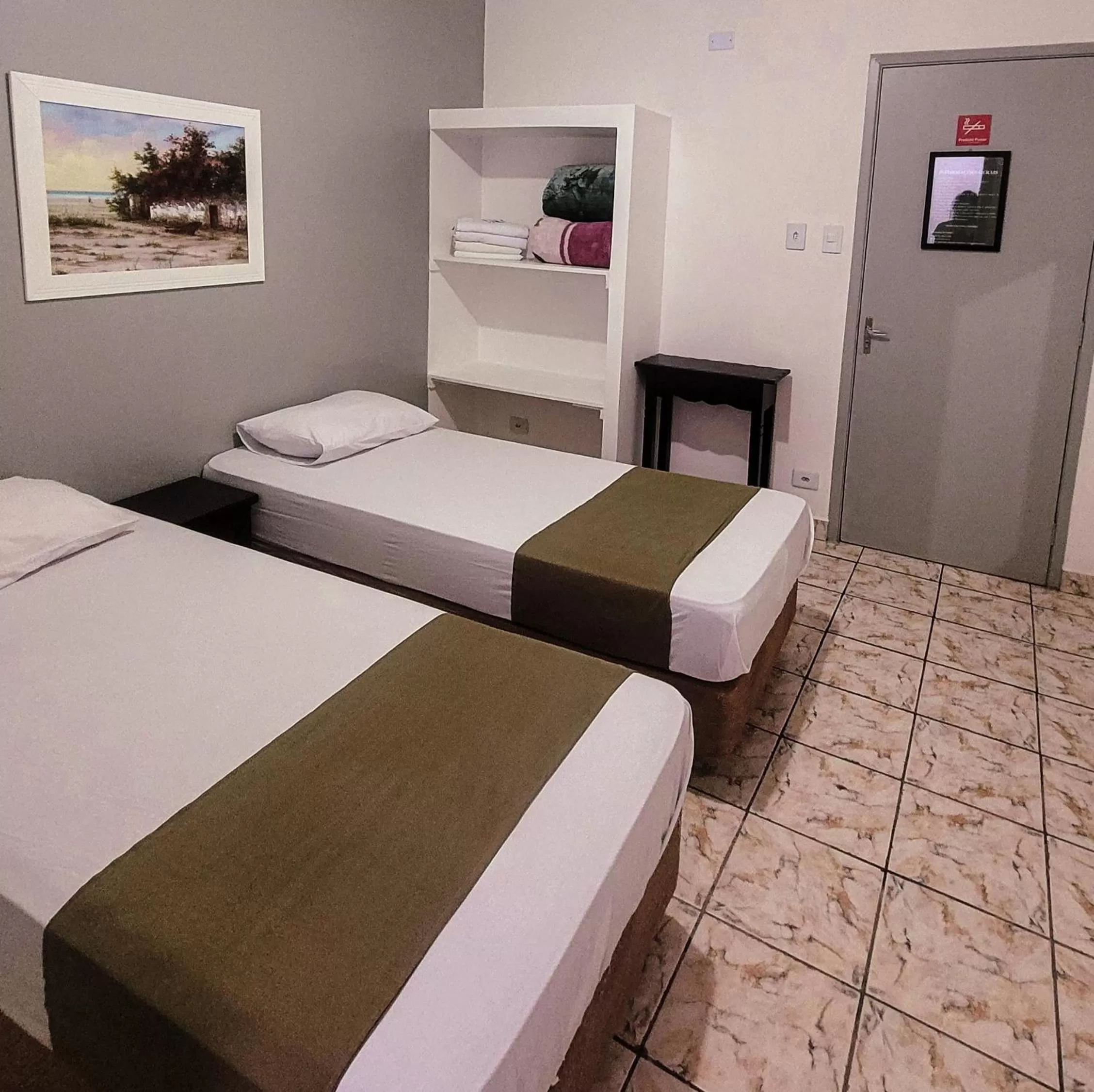 Bed in Hotel Dona Lú