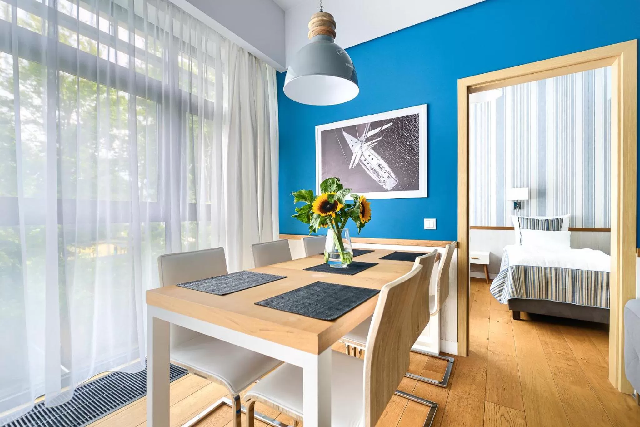 TV and multimedia, Dining Area in Dune Resort Mielno - A