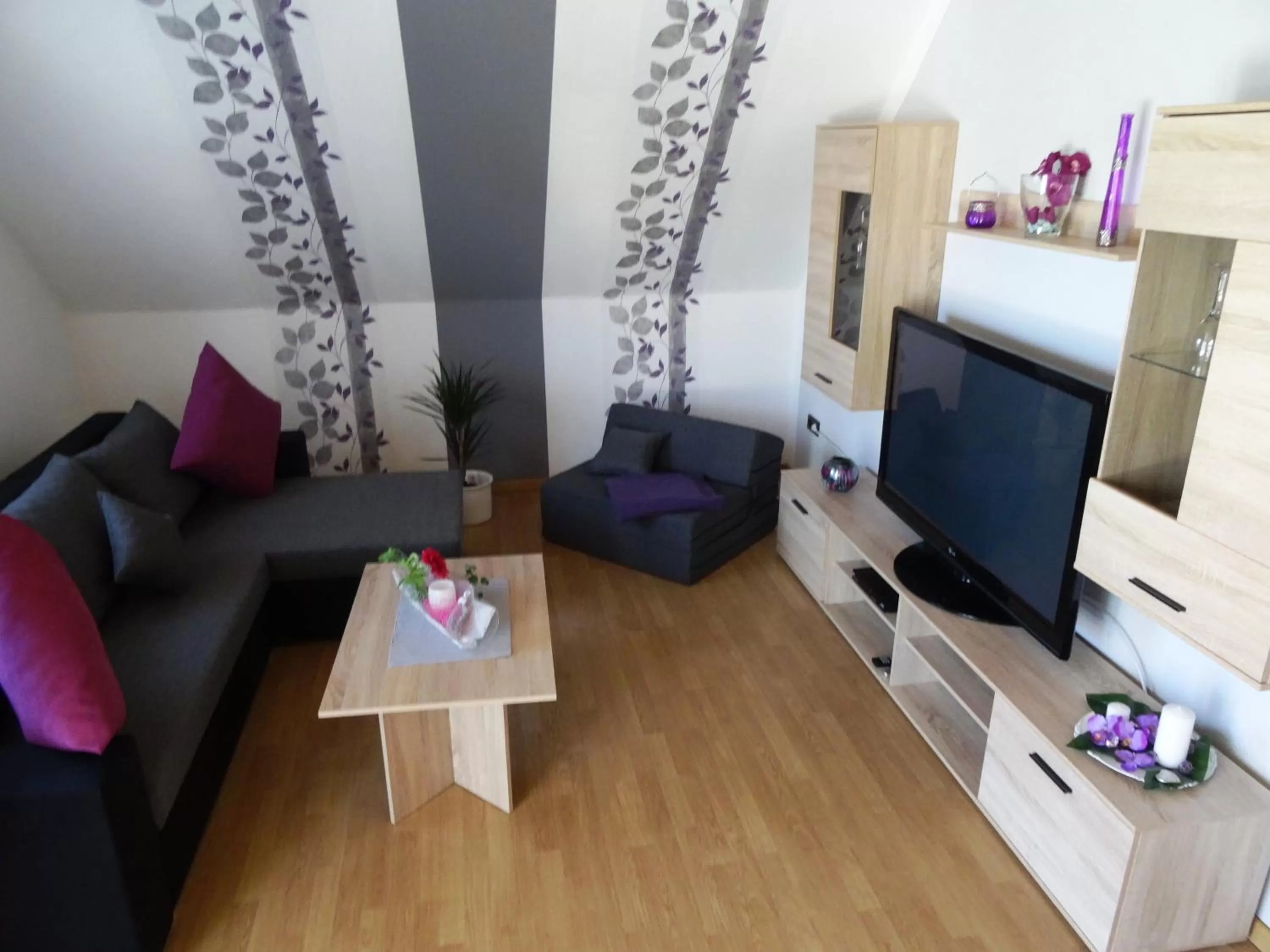 Living room, Lounge/Bar in Pension und Apartment Landhaus Fricke