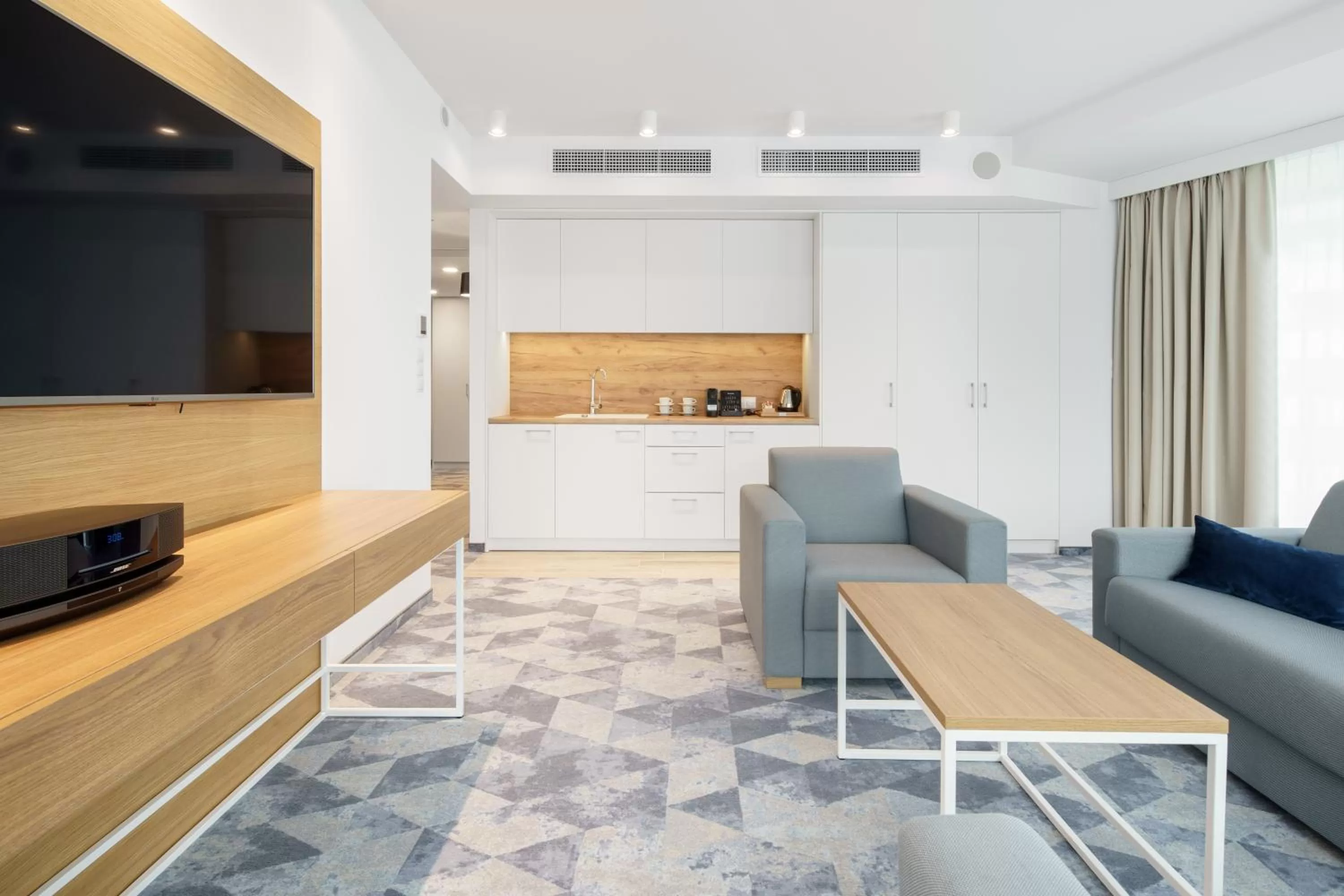 Living room in Seaside Park Hotel