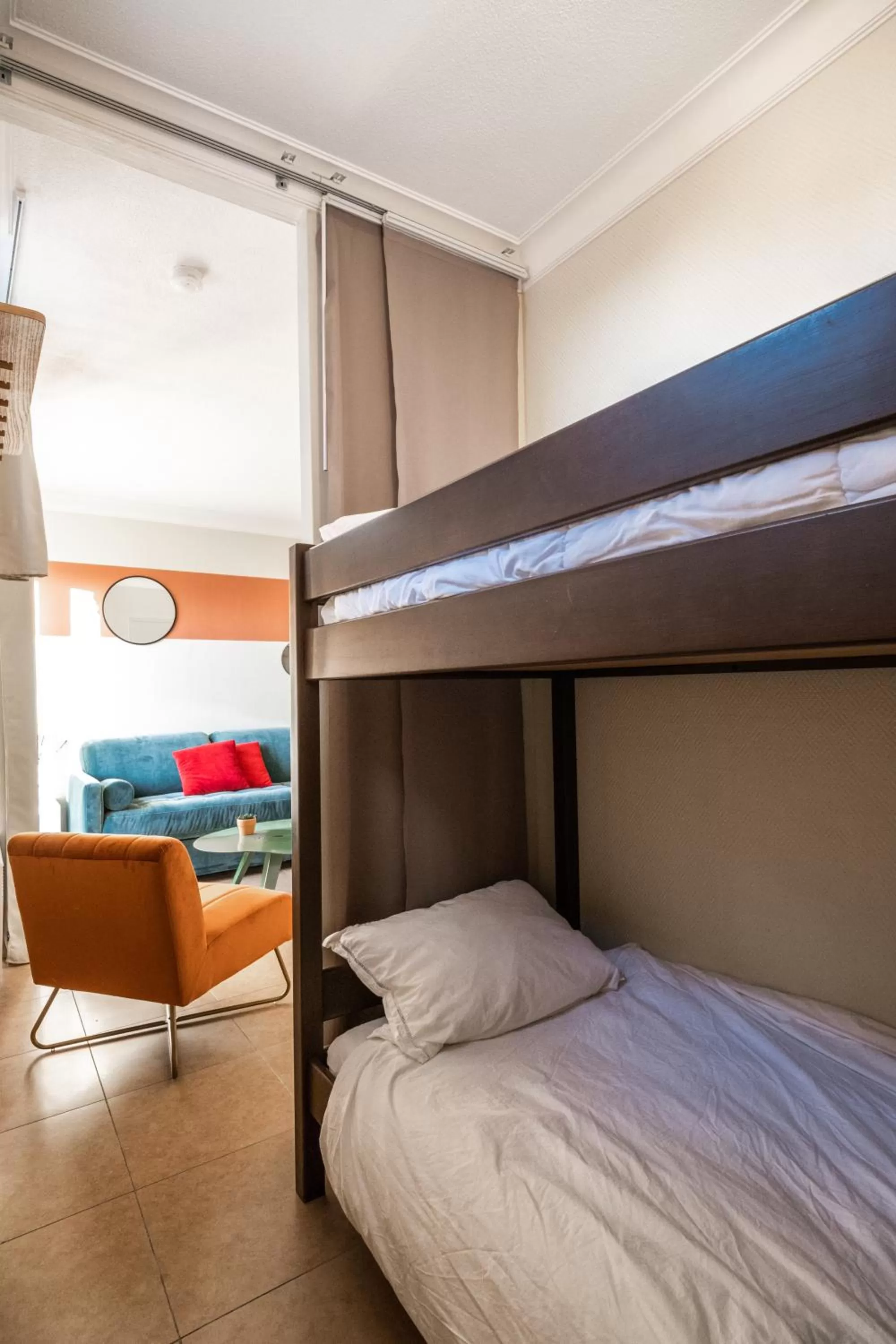 Bunk Bed in Résidence Chateau d'Acotz - Avec piscine à 600m des plages à Saint-Jean-de-Luz