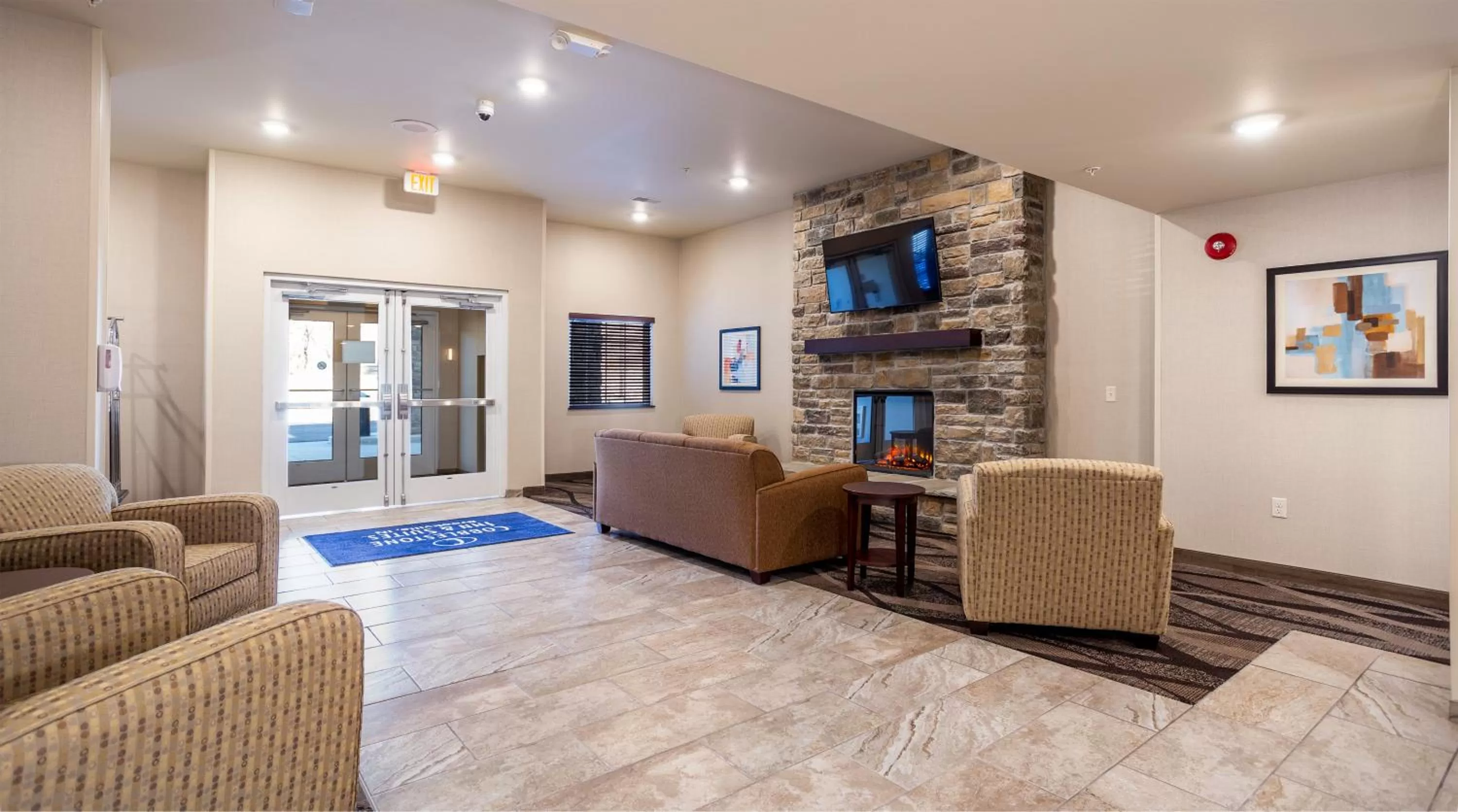 Lobby or reception in Cobblestone Inn & Suites - Brookville