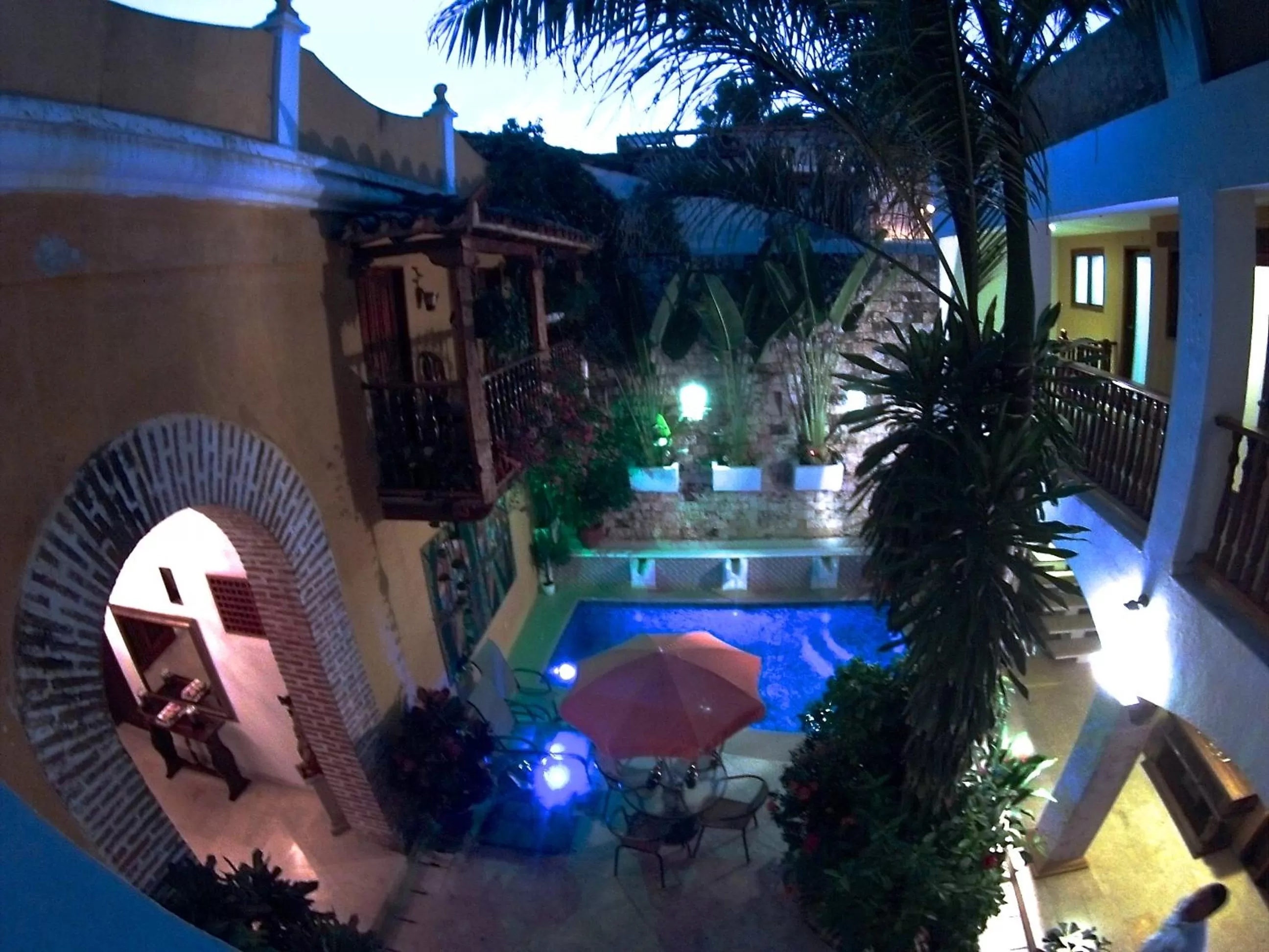 Patio, Pool View in Hotel Casa Gloria Boutique