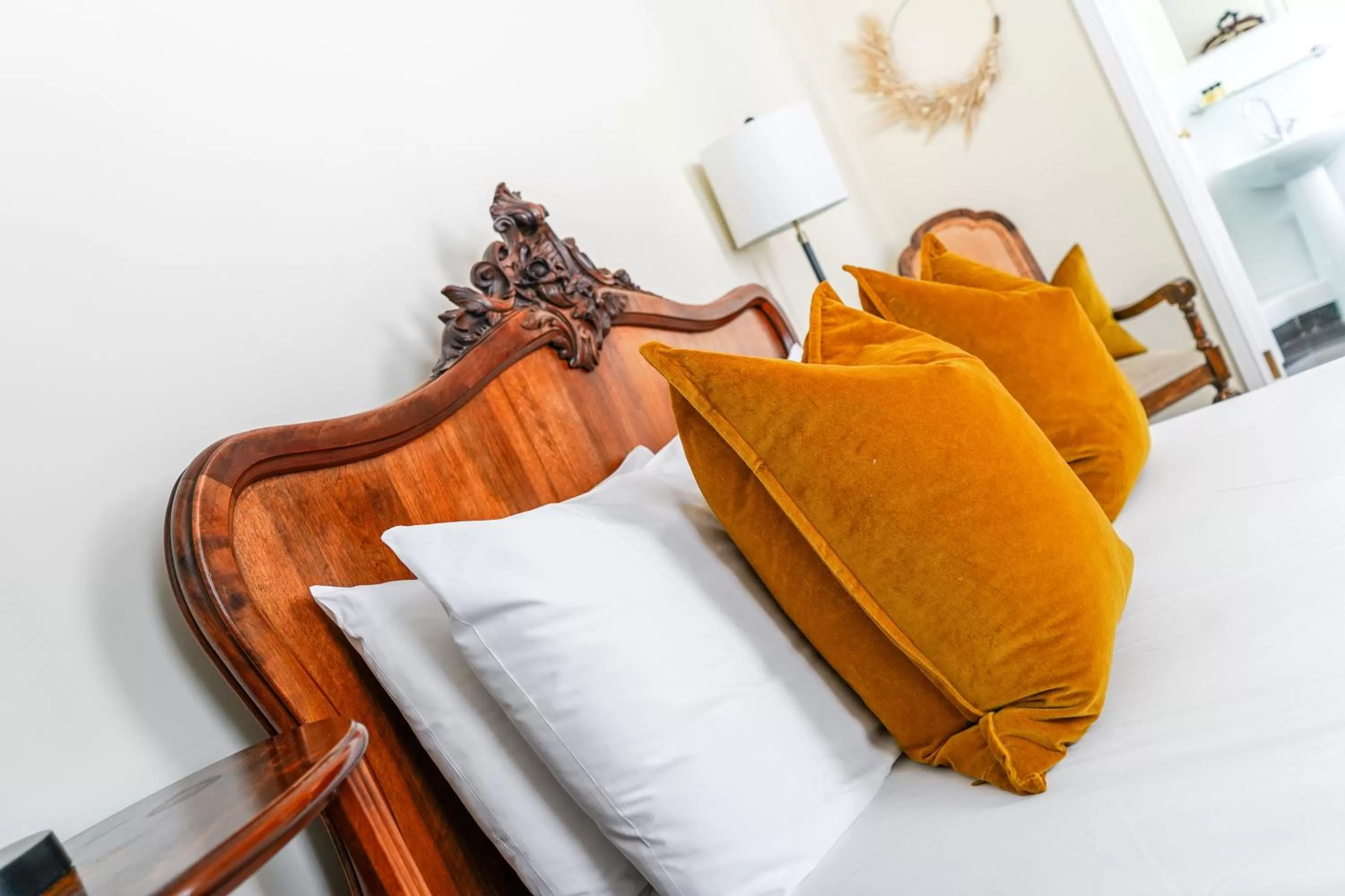 Bed in Beamish Hall Hotel, BW Premier Collection