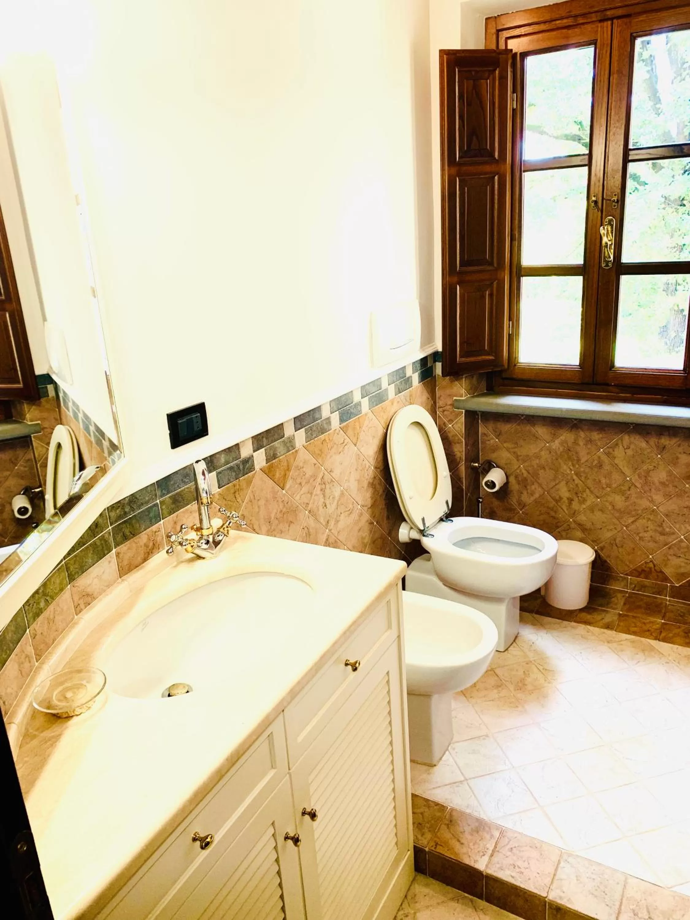 Bathroom in B&B La Fornace del Sole