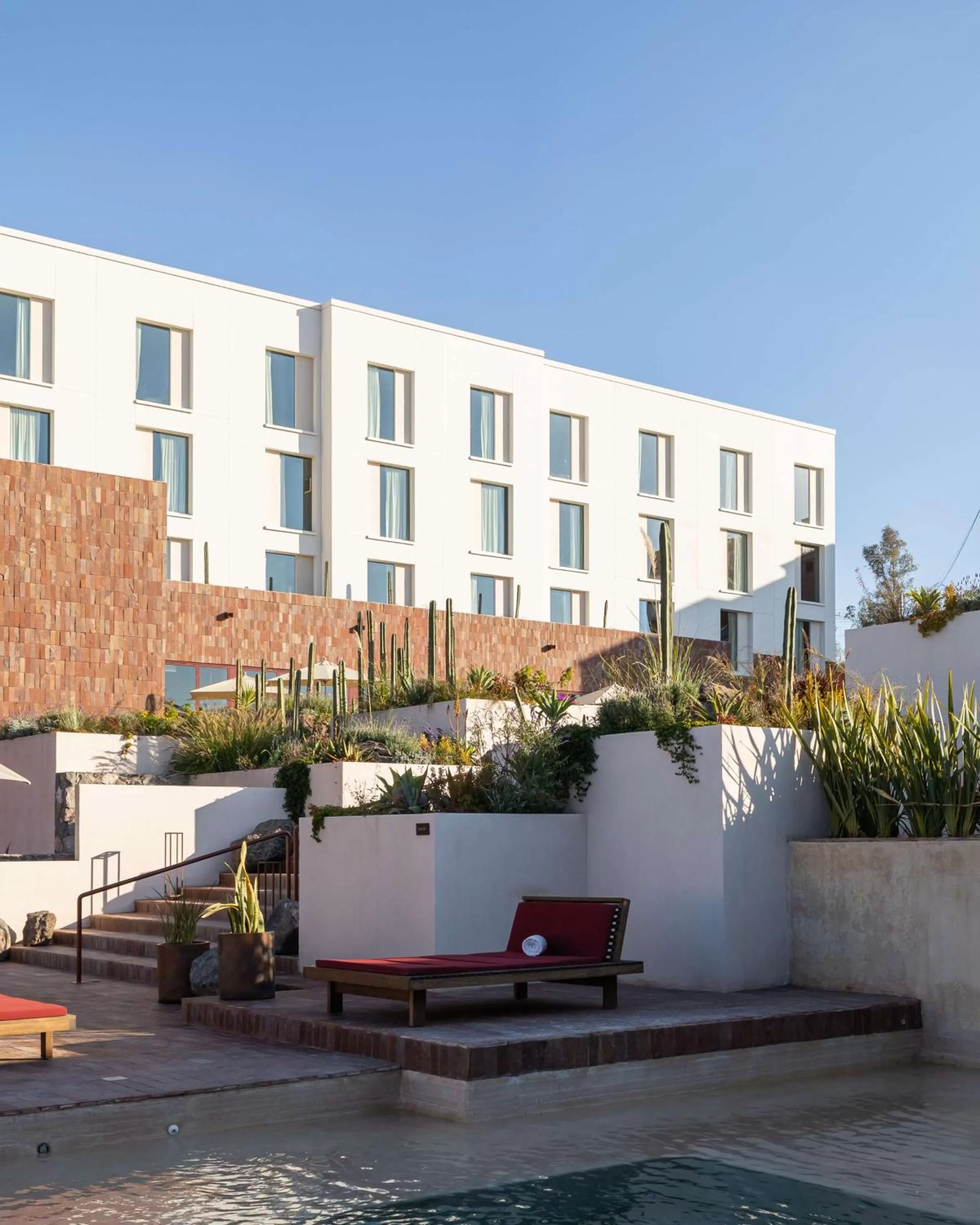 Pool view in Albor San Miguel de Allende, Tapestry Collection by Hilton