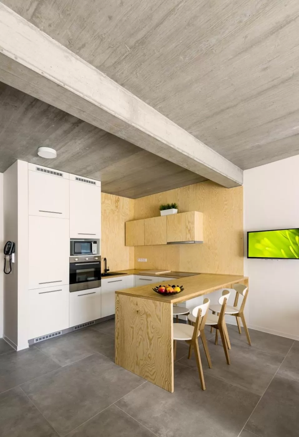 Kitchen or kitchenette in Residence Trafick