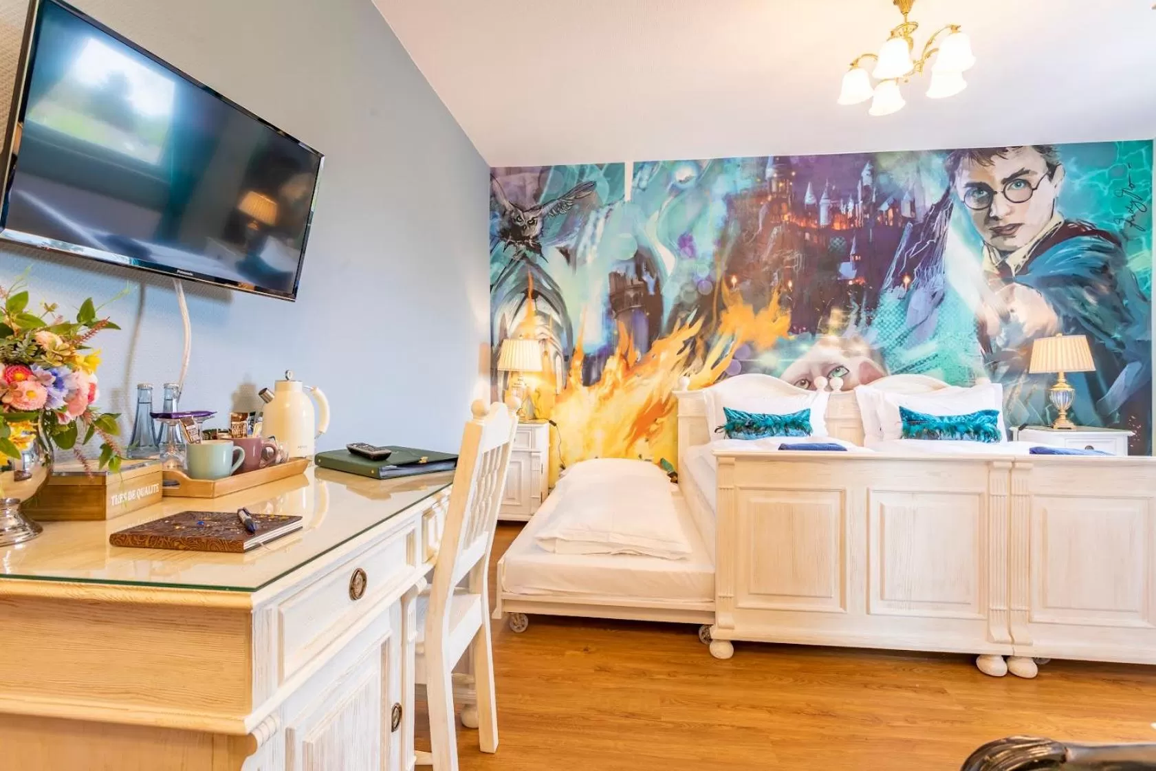 Harry Potter Room in The Little Britain Inn Themed Hotel One of a Kind In Europe