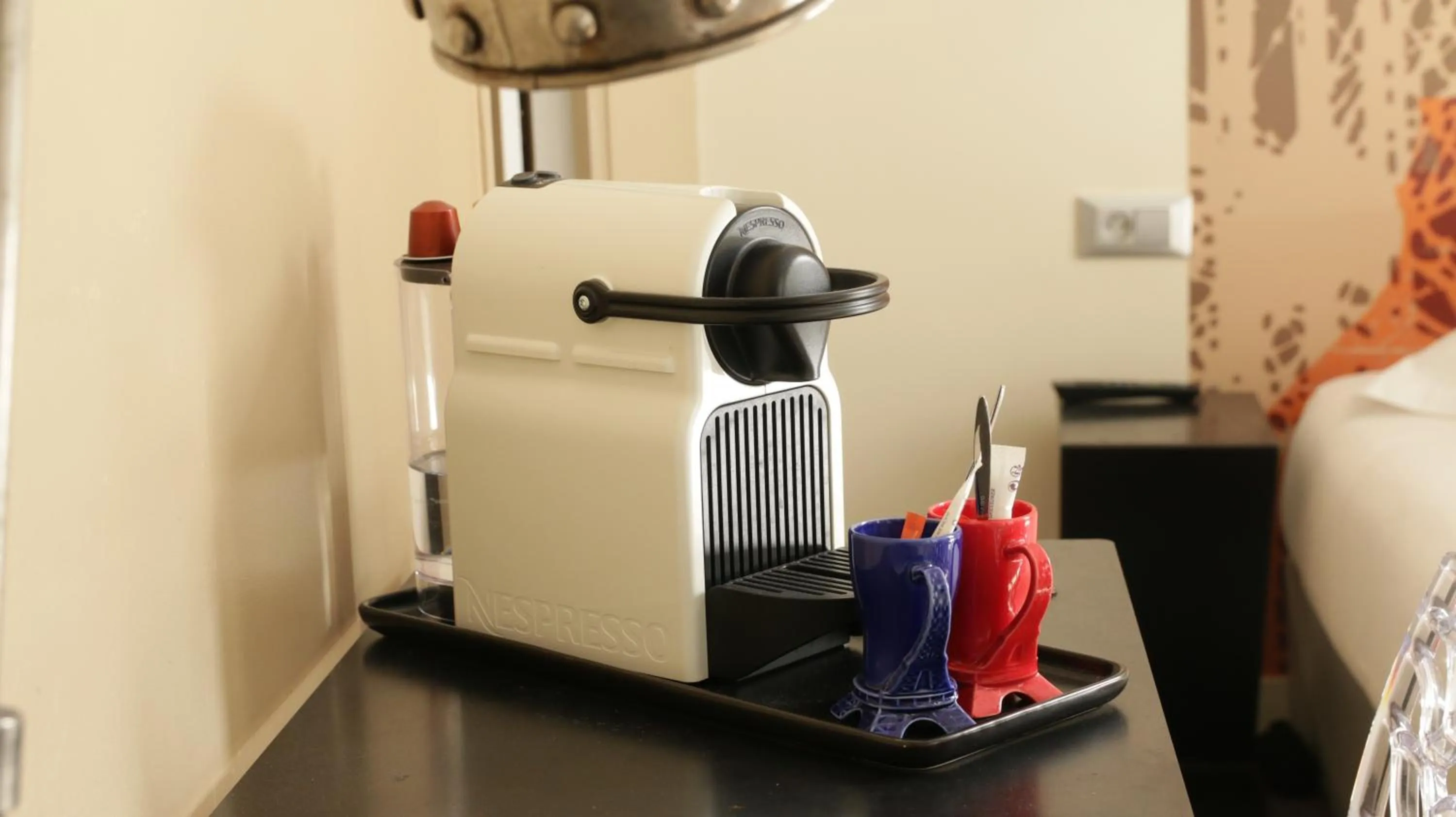 Coffee/tea facilities in Hotel Alpha Paris Eiffel by Patrick Hayat