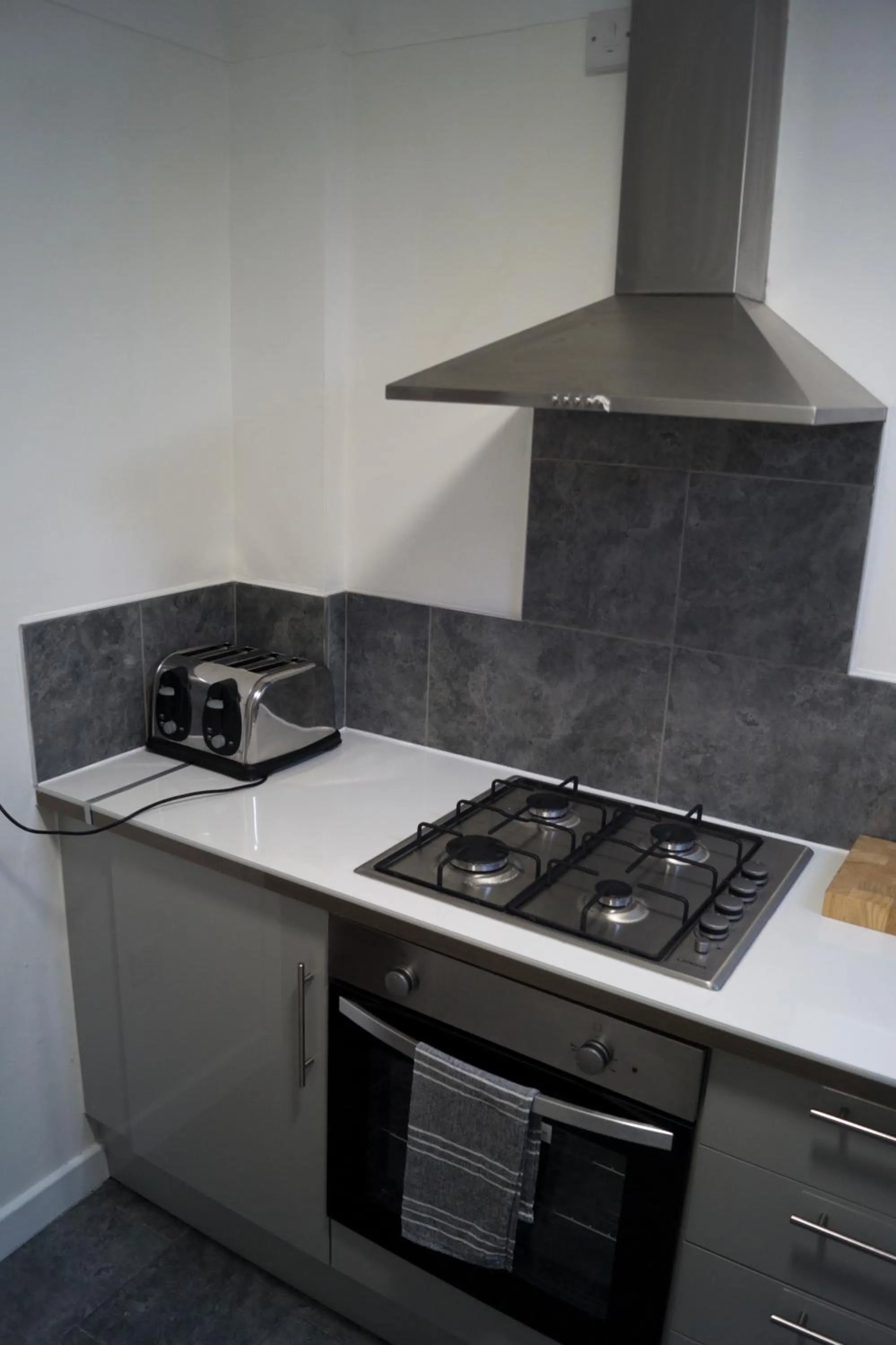 Kitchen or kitchenette in Kirks Korner Motel