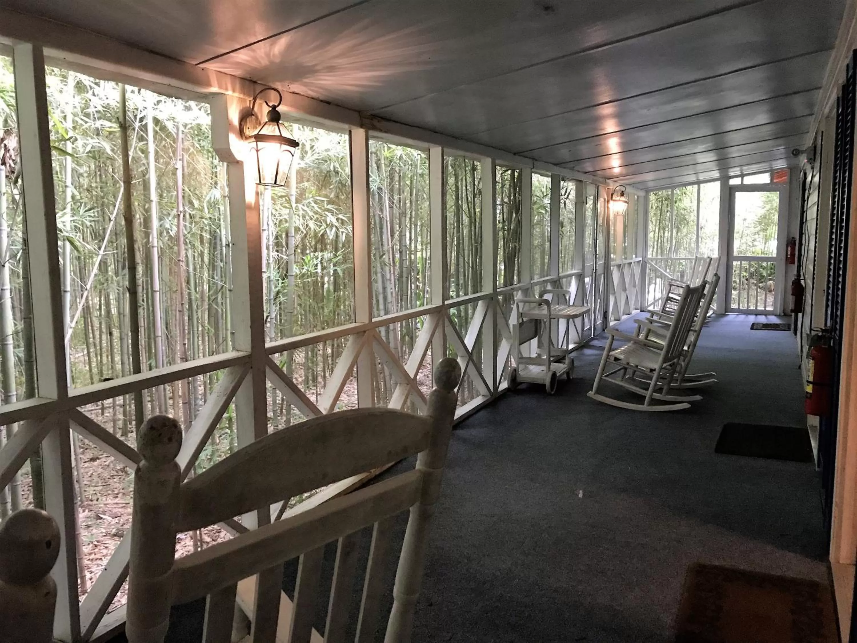 Balcony/Terrace in Historic Michabelle Inn