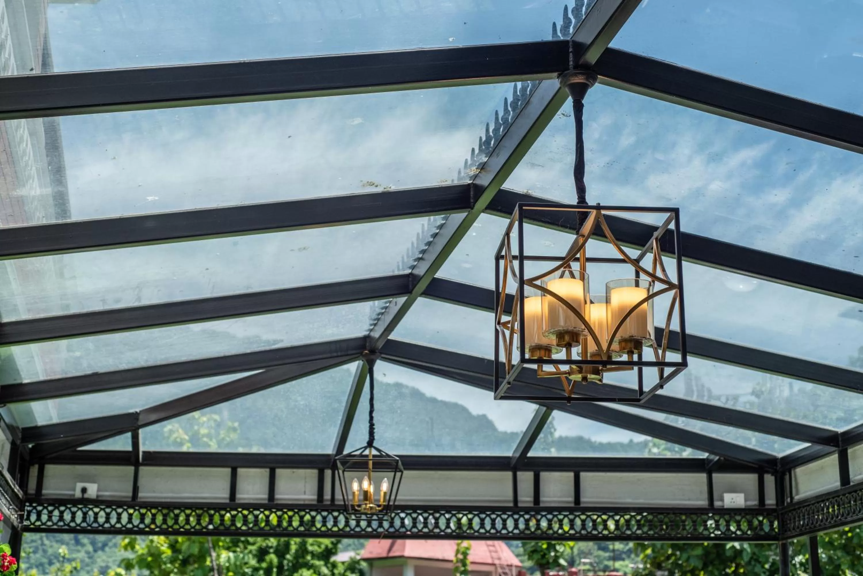 Decorative detail in Terrakotta Rishikesh