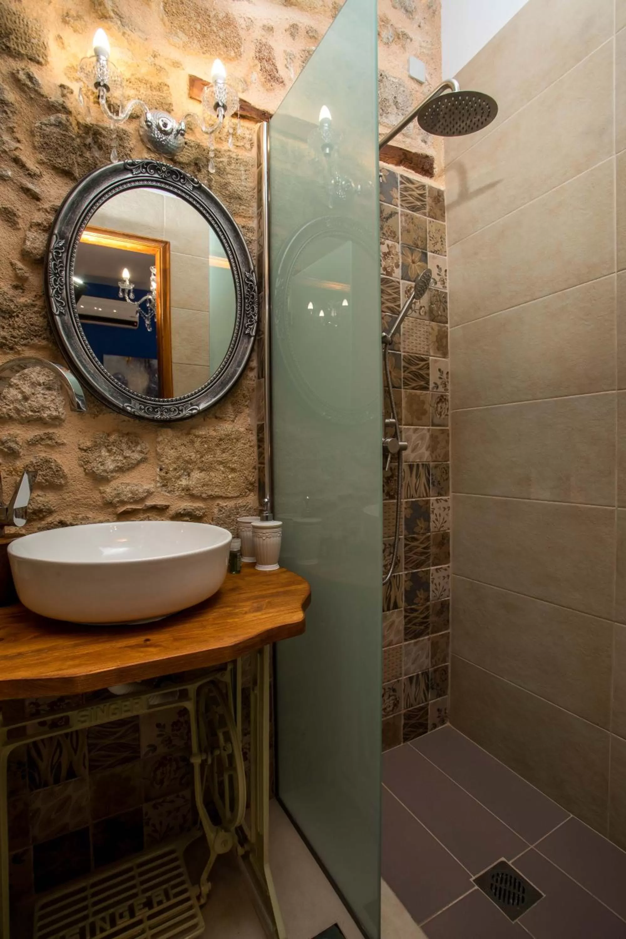 Shower in Attiki Hotel