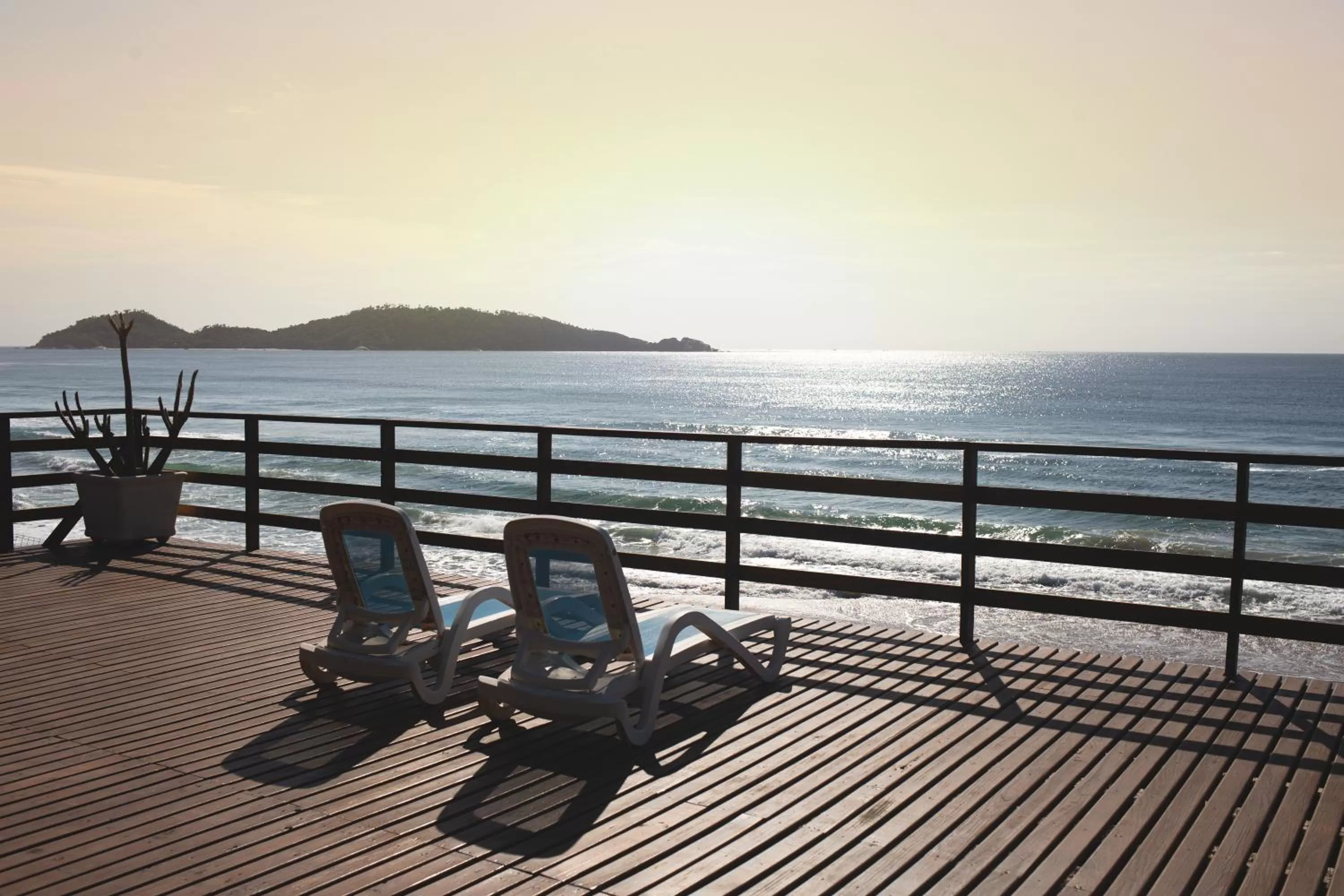 Sunrise in Hibisco Guest House